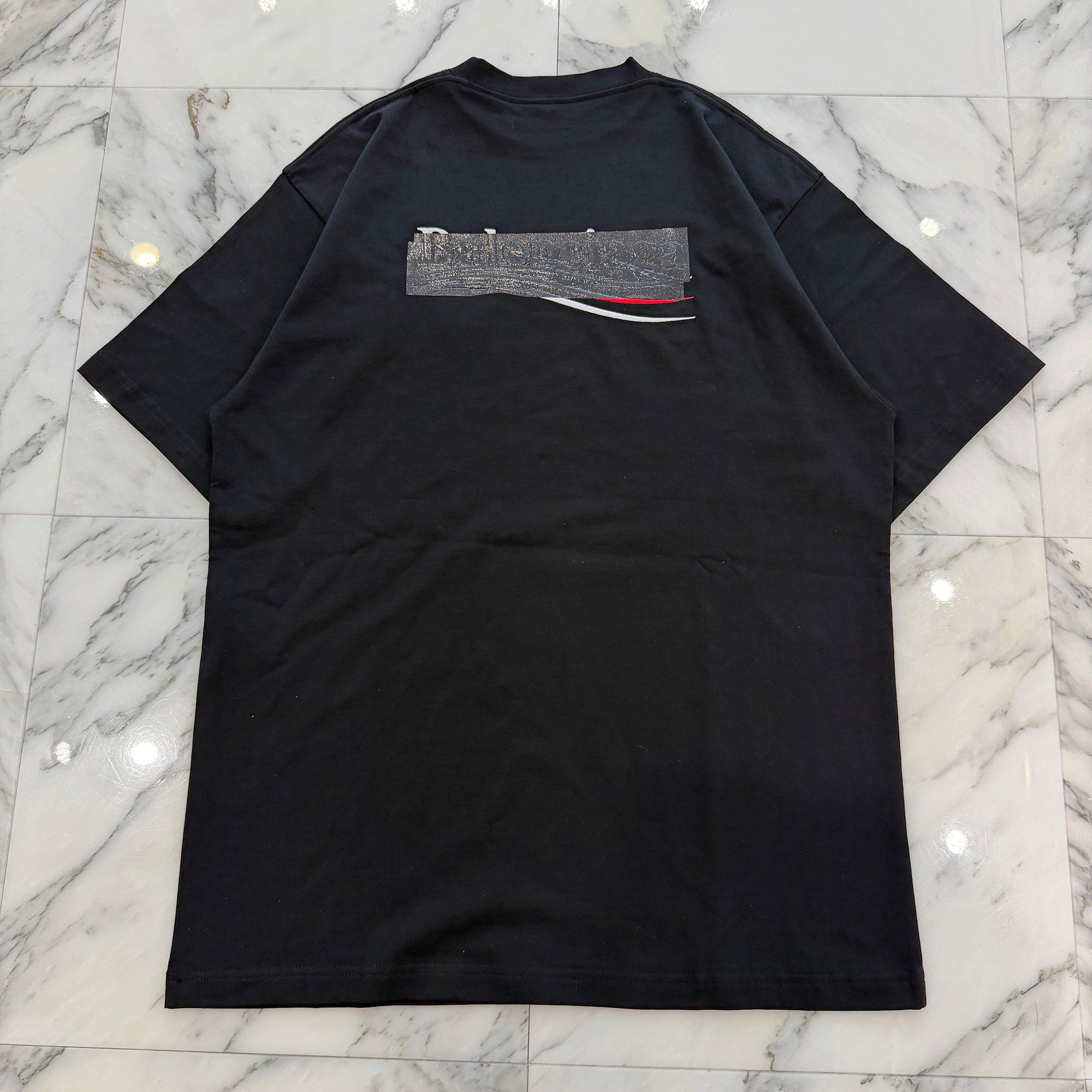BALENCIAGA 2022SS Political Campaign Logo Gaffer Tee 641675 TNVG1 Size XXS バレンシアガ ポリティカル キャンペーン ロゴ ギャファーTシャツ サイズXXS