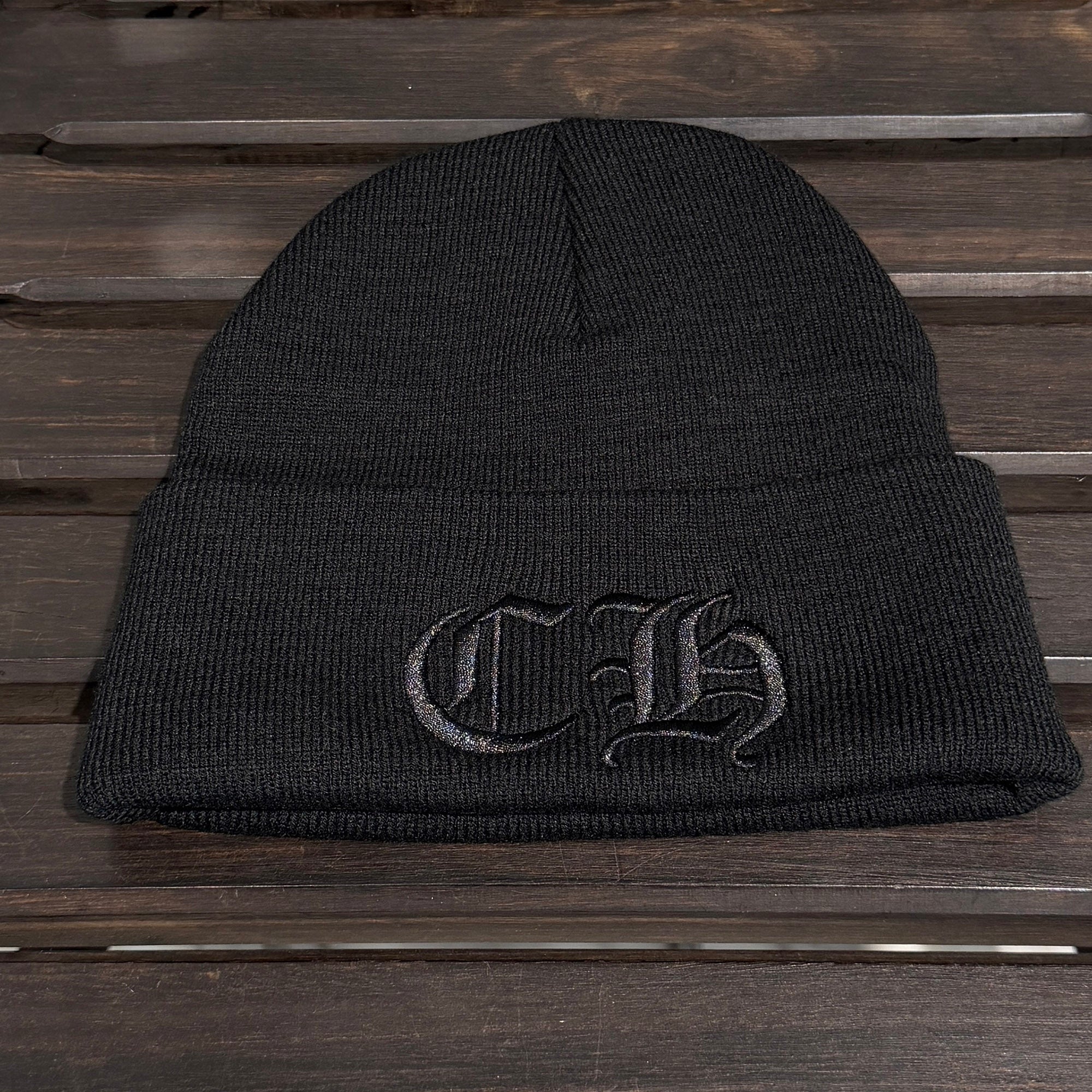 ■ Chrome Hearts ■ オールドビーニー ロゴデザイン CHROME HEARTS CH Logo Embroidery Beanie Size ONE SIZE (22cm