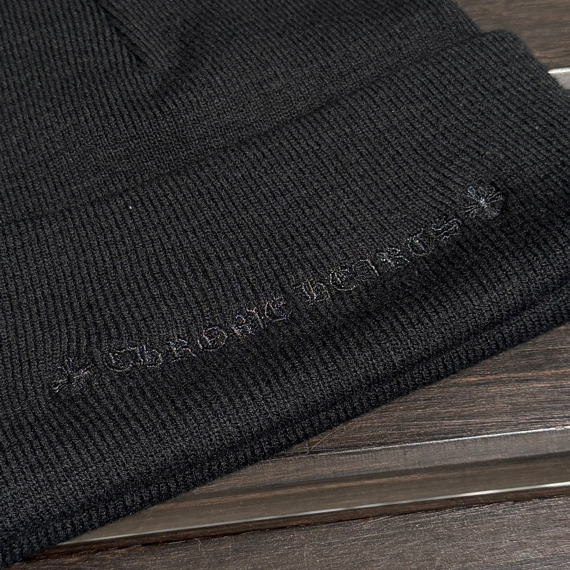 CHROME HEARTS CH Logo Embroidery Beanie Size ONE SIZE (22cm) クロムハーツ CHロゴ刺繍ビーニーサイズONE SIZE (22cm)