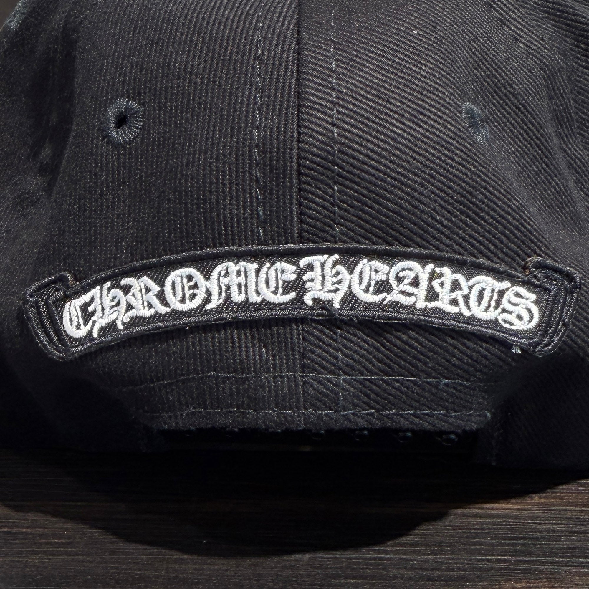 CHROME HEARTS BS Flare Scroll Embroidery Baseball Cap Size ONE SIZE (51-61) クロムハーツ BSフレア スクロール 刺繍 ベースボールキャップ サイズONE SIZE (51-61)