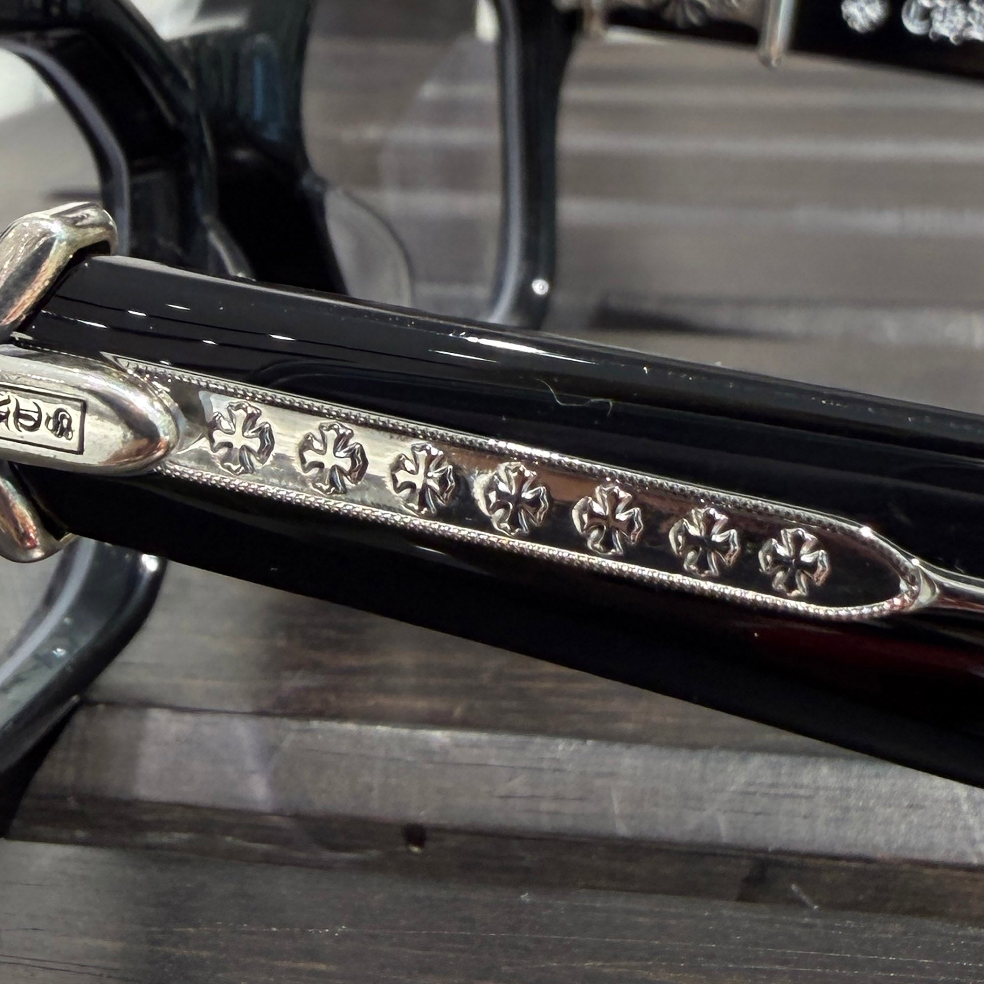 CHROME HEARTS VAGILLIONAIRE II Sunglasses Size 54□19-152 クロムハーツ ヴァジリオネア II サングラス サイズ54□19-152