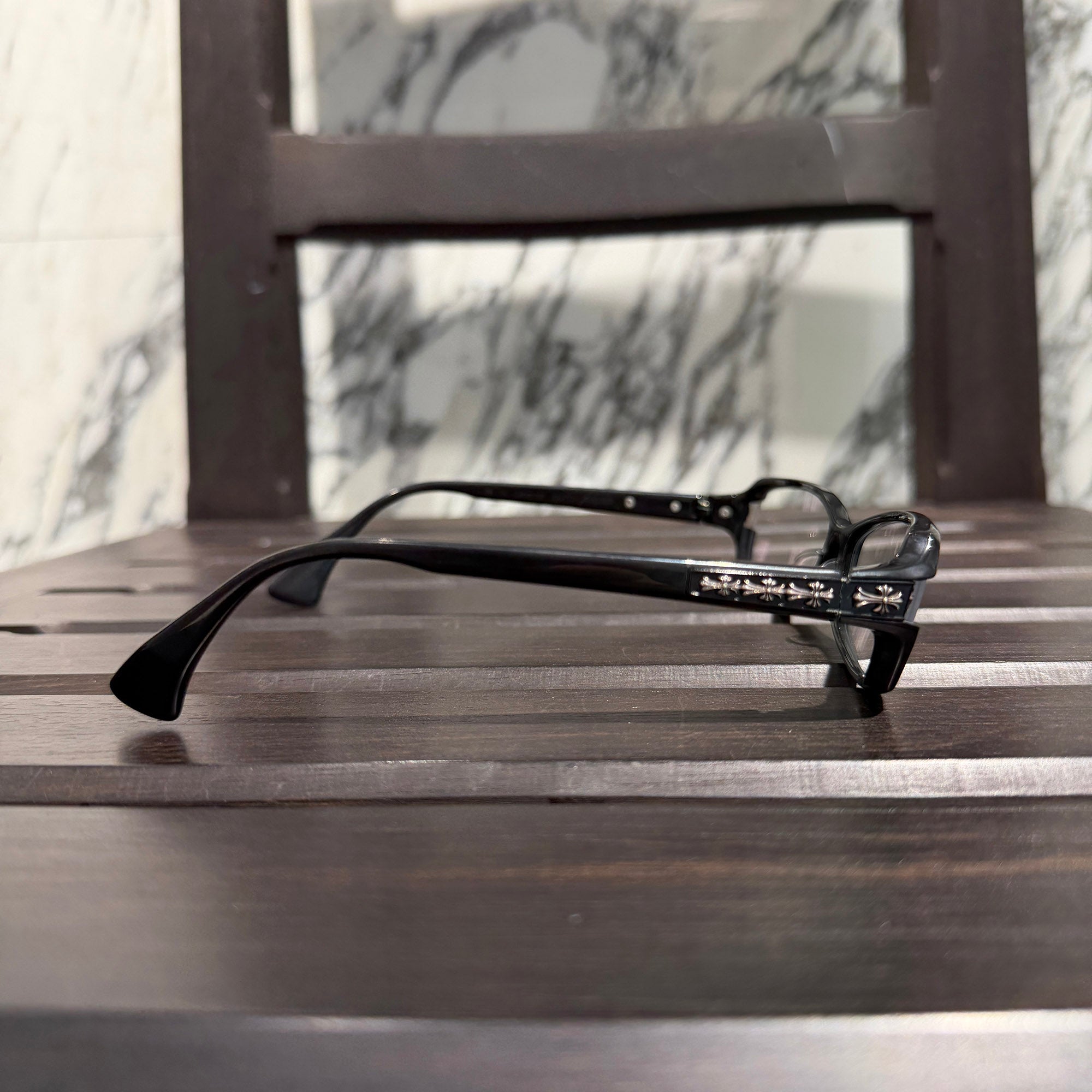 CHROME HEARTS DUTCH RUDDER Sunglasses Size 56□16-133 クロムハーツ