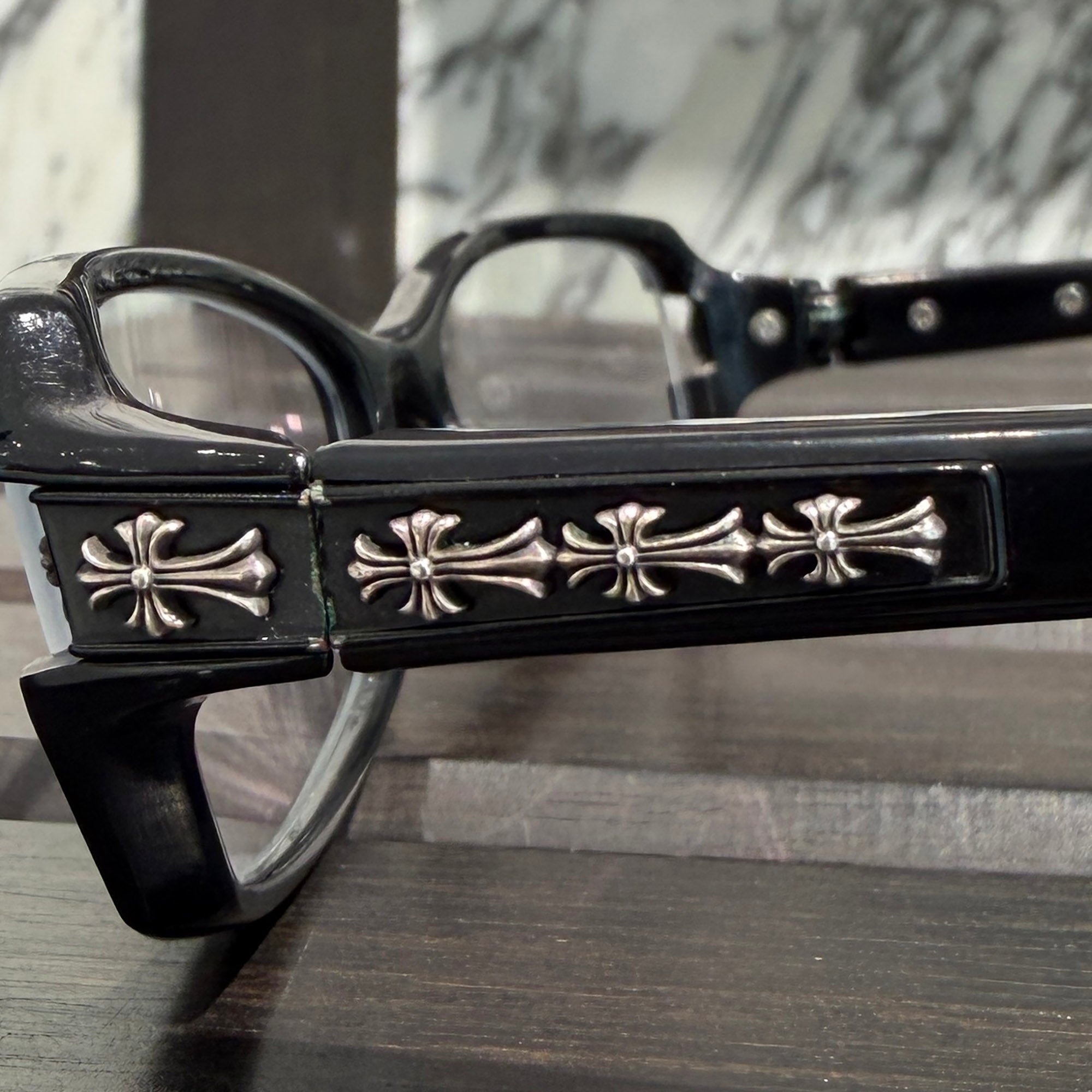 CHROME HEARTS DUTCH RUDDER Sunglasses Size 56□16-133 クロムハーツ ダッチ ラダー サングラス サイズ56□16-133