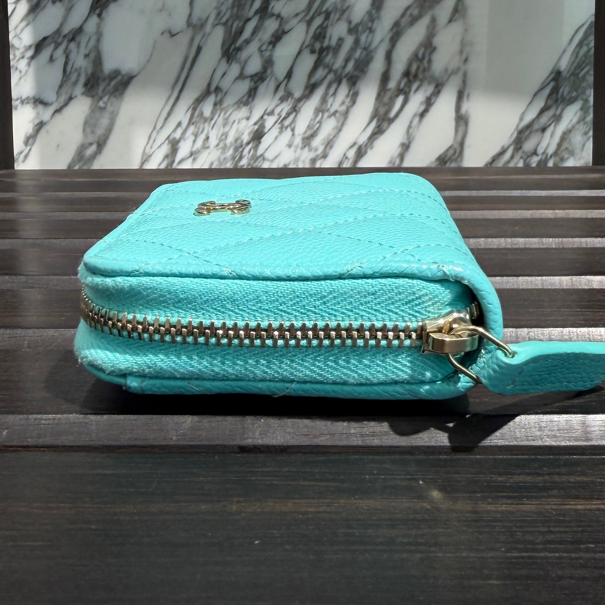 CHANEL 2024SS 24P Classic Zip Matelassé Coin Case AP0216 シャネル 24P クラシック ジップ マトラッセ コインケース