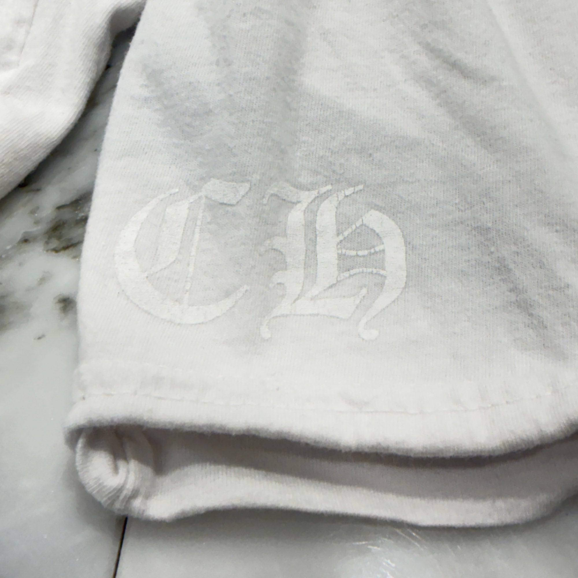 CHROME HEARTS Los Angeles Limited Floral Cross Horseshoe Long Sleeve Tee Size L クロムハーツ ロサンゼルス限定 フローラルクロス ホースシュー ロングスリーブ Tシャツ サイズL