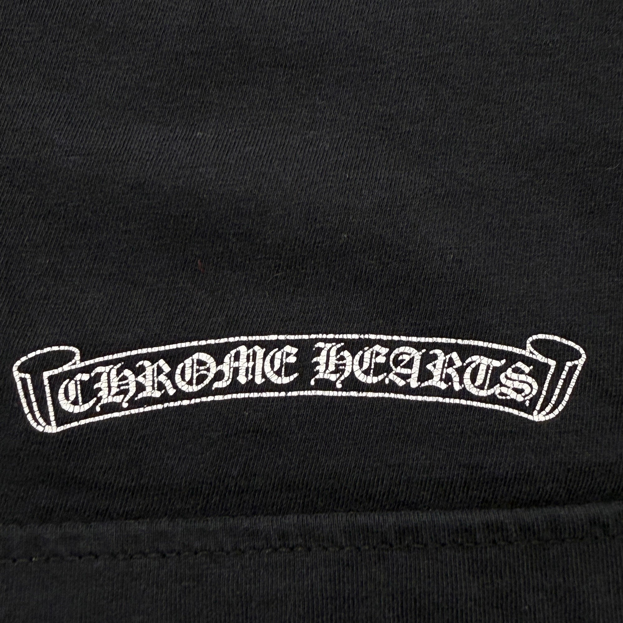 CHROME HEARTS CH Plus Medallion Logo Long Sleeve Tee Size L クロムハーツ CHプラス メダリオンロゴ ロングスリーブTシャツ サイズL