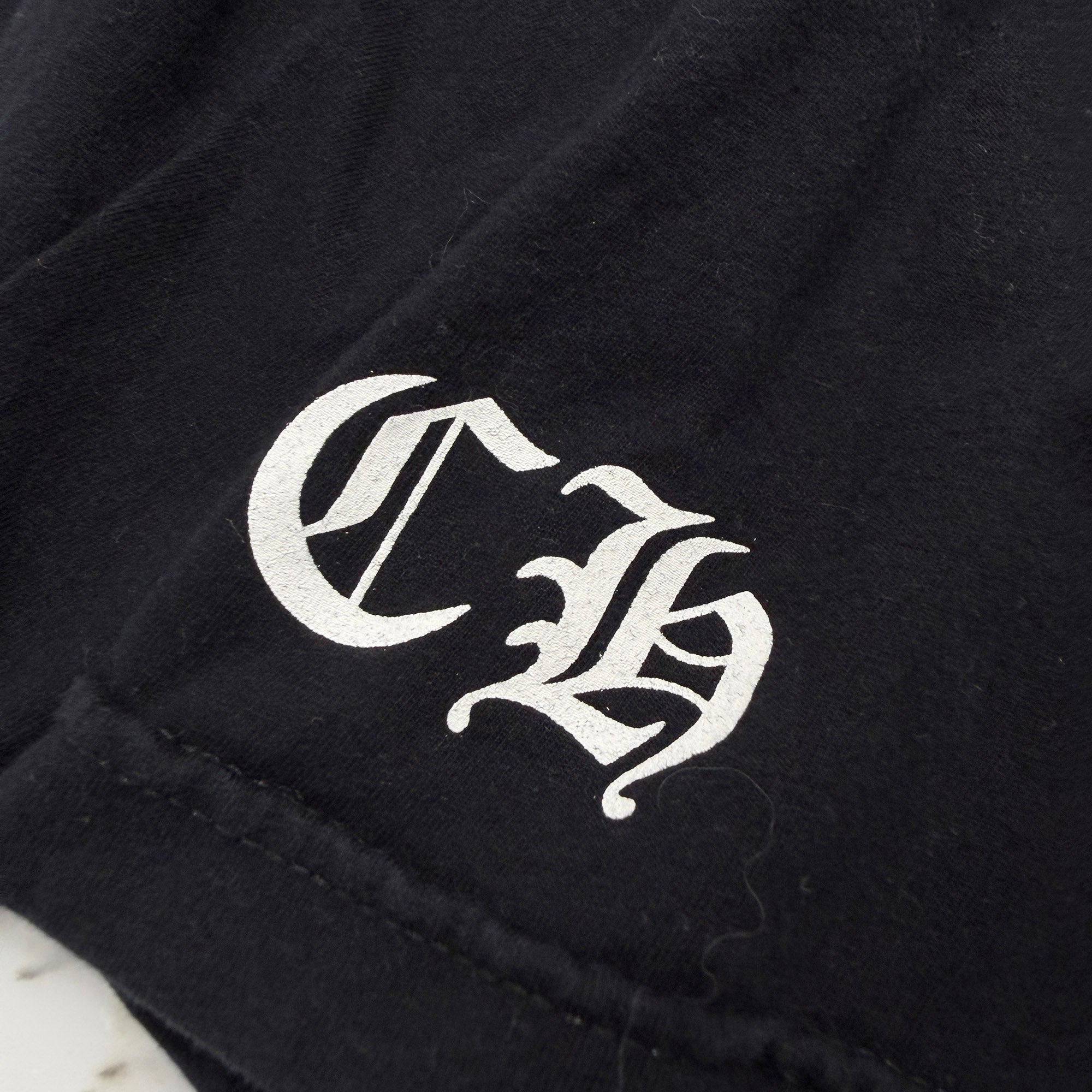 CHROME HEARTS CH Plus Block Cross Long Sleeve Tee Size L クロムハーツ CHプラス ブロッククロス ロングスリーブTシャツ サイズL