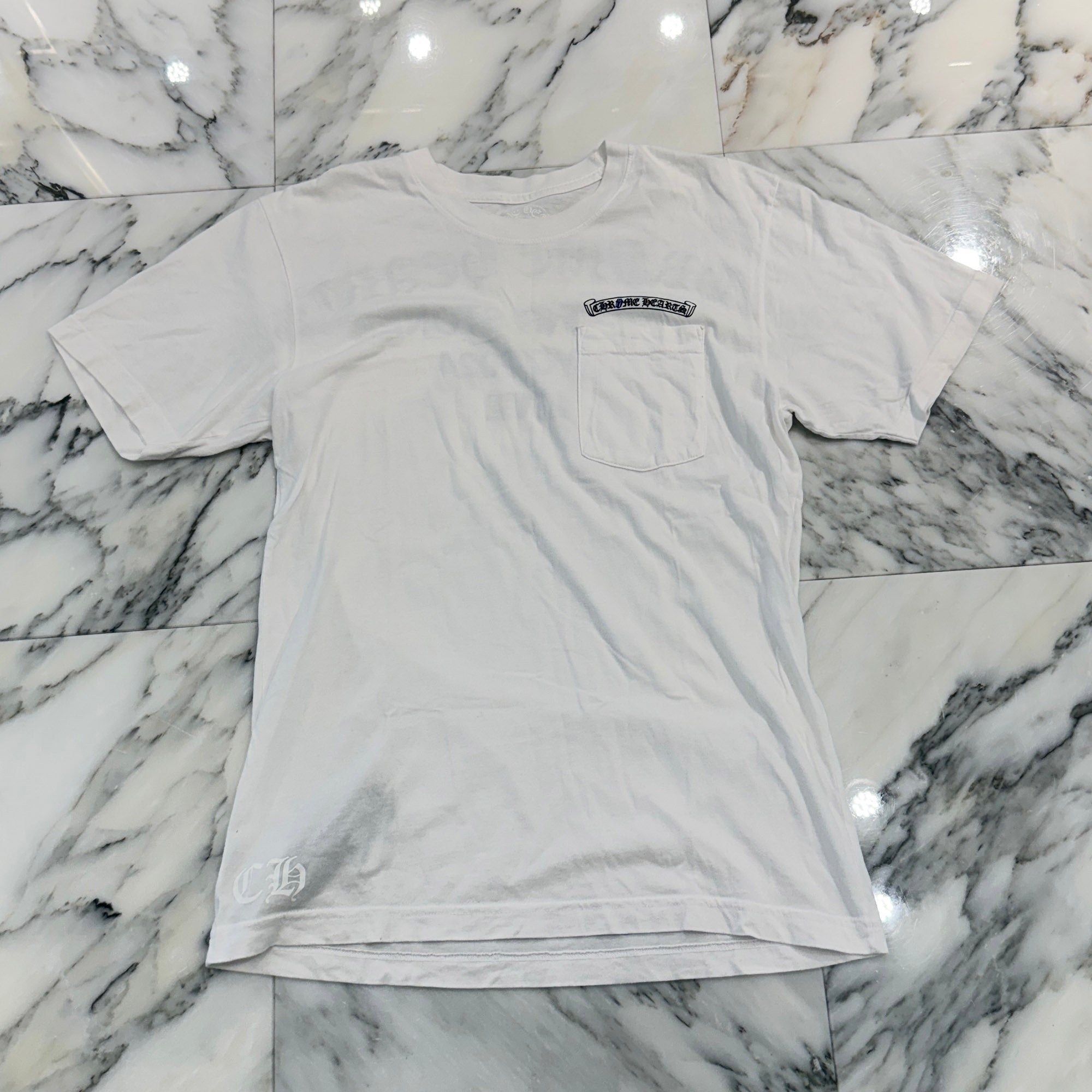 CHROME HEARTS × The Rolling Stones Las Vegas Limited Lip And Tongue Arch Logo Tee Size M クロムハーツ × ローリングストーンズ ラスベガス限定 リップアンドタン アーチロゴ Tシャツ サイズM