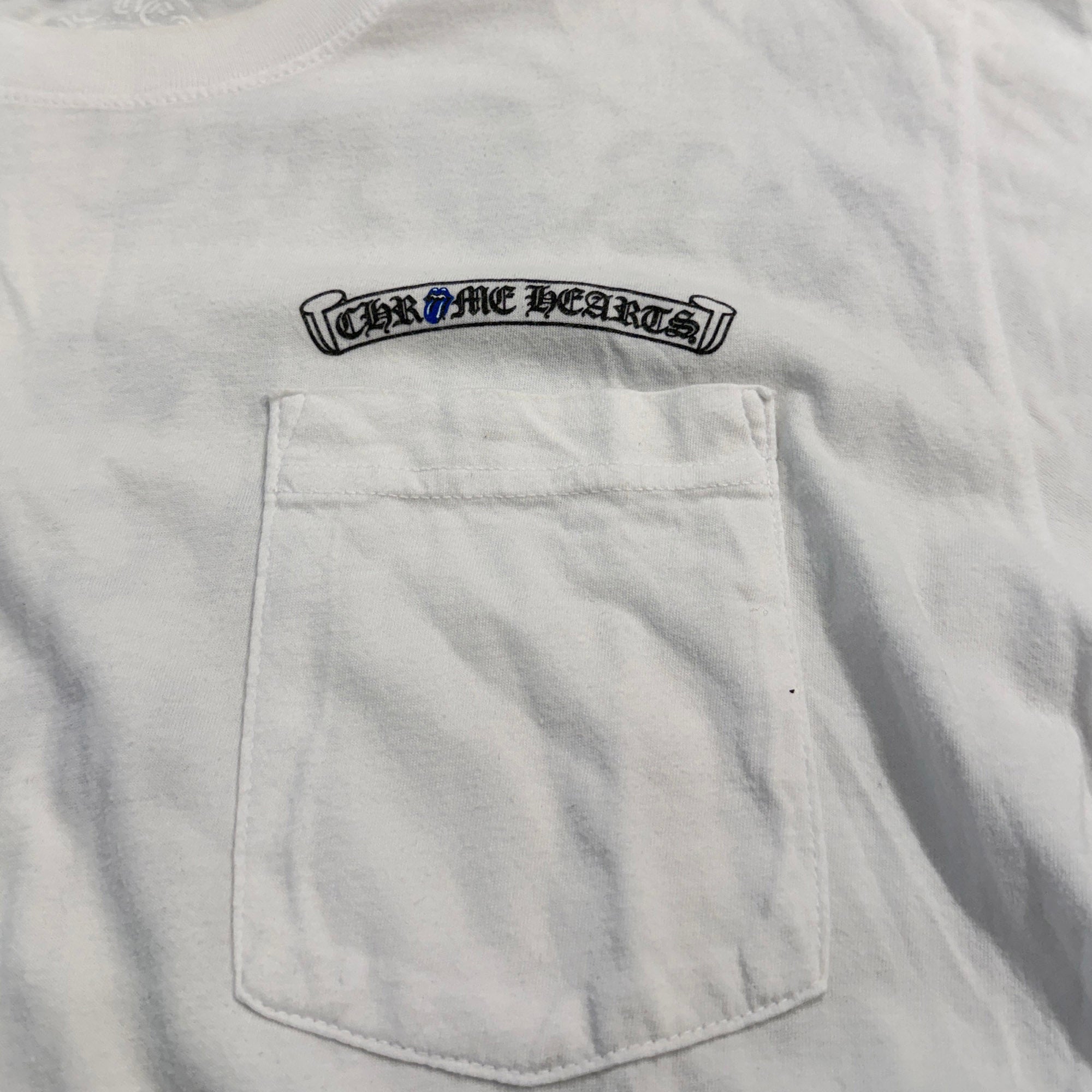 CHROME HEARTS × The Rolling Stones Las Vegas Limited Lip And Tongue Arch Logo Tee Size M クロムハーツ × ローリングストーンズ ラスベガス限定 リップアンドタン アーチロゴ Tシャツ サイズM