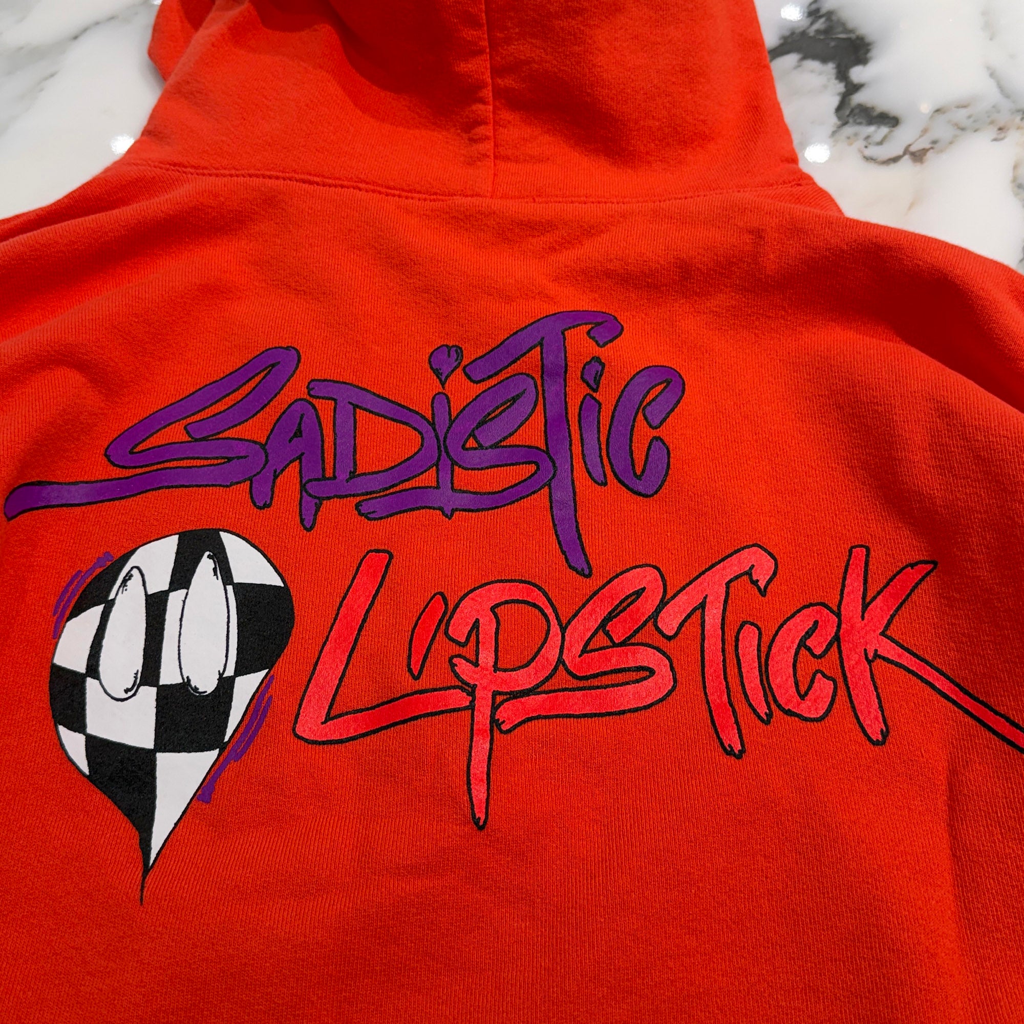CHROME HEARTS × MATTY BOY 2023SS Sadistic Lipstick Pullover Hoodie Size XL クロムハーツ × マッティボーイ サディスティック リップスティック プルオーバー サイズXL