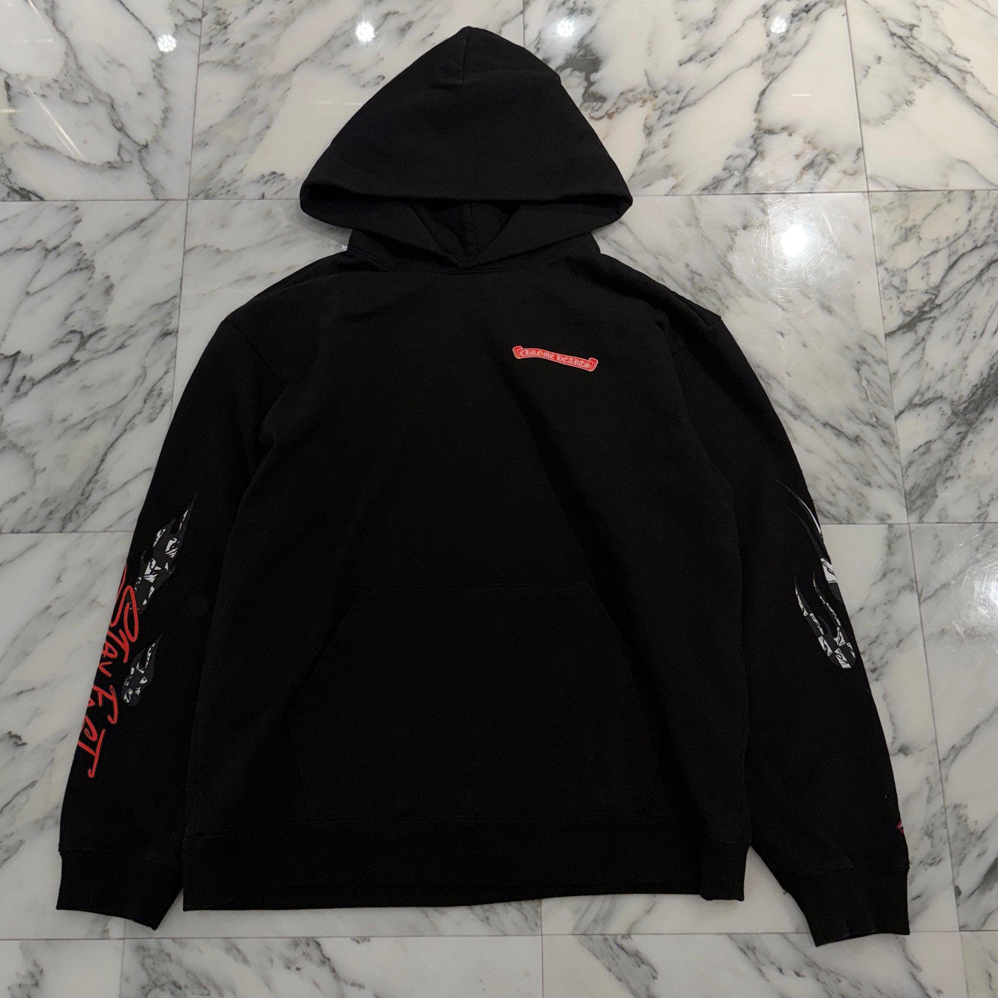 CHROME HEARTS × MATTY BOY PPO STAY FAST RACE TEAM Pullover Hoodie Size XXL クロムハーツ × マッティボーイ PPO スティファスト レースチーム プルオーバーフーディー サイズXXL
