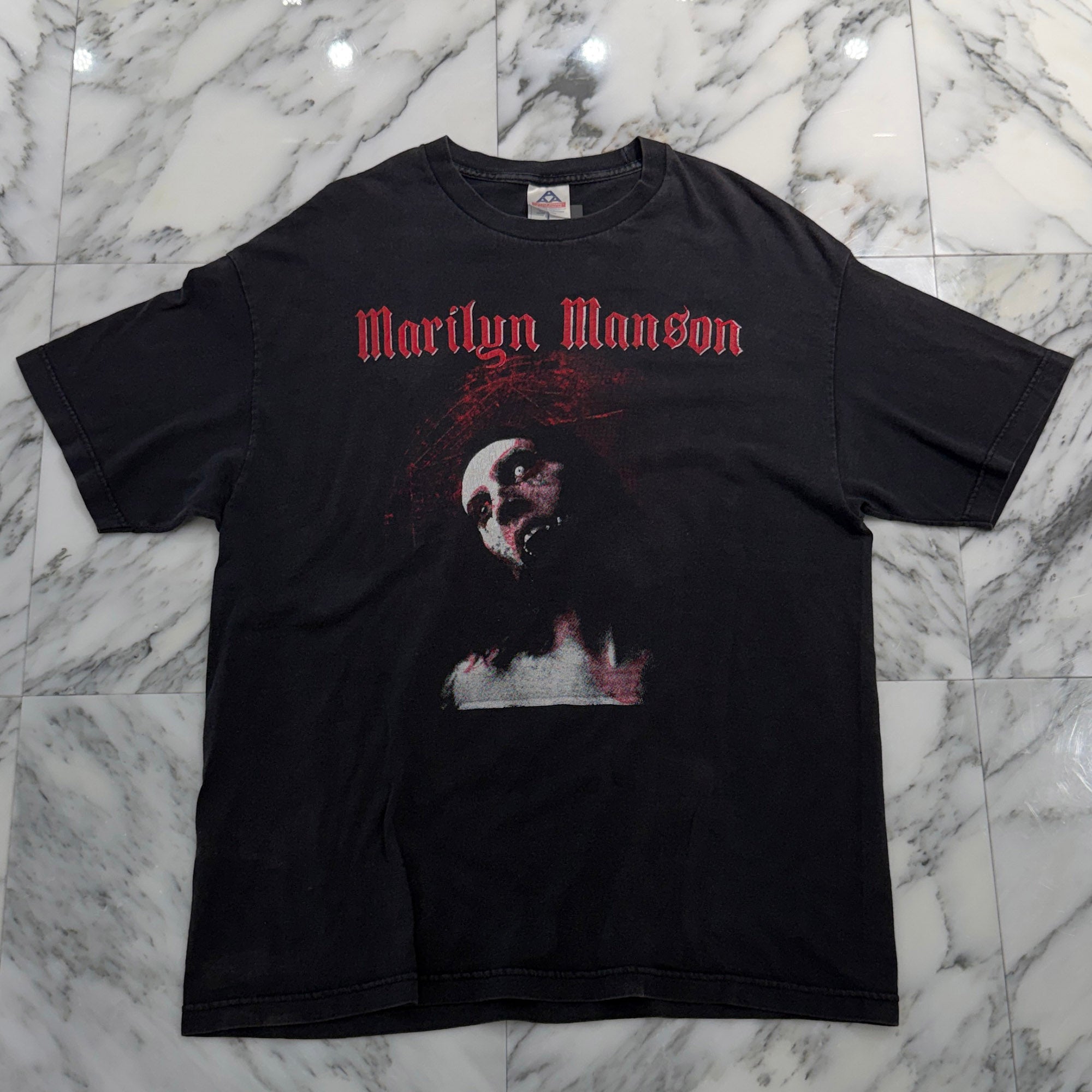 Vintage 00's Marilyn Manson "Holy Wood” ALSTYLE S/S Tee Size XL ヴィンテージ 00's マリリン・マンソン "ホーリー・ウッド" アルスタイル社製 Tシャツ サイズXL