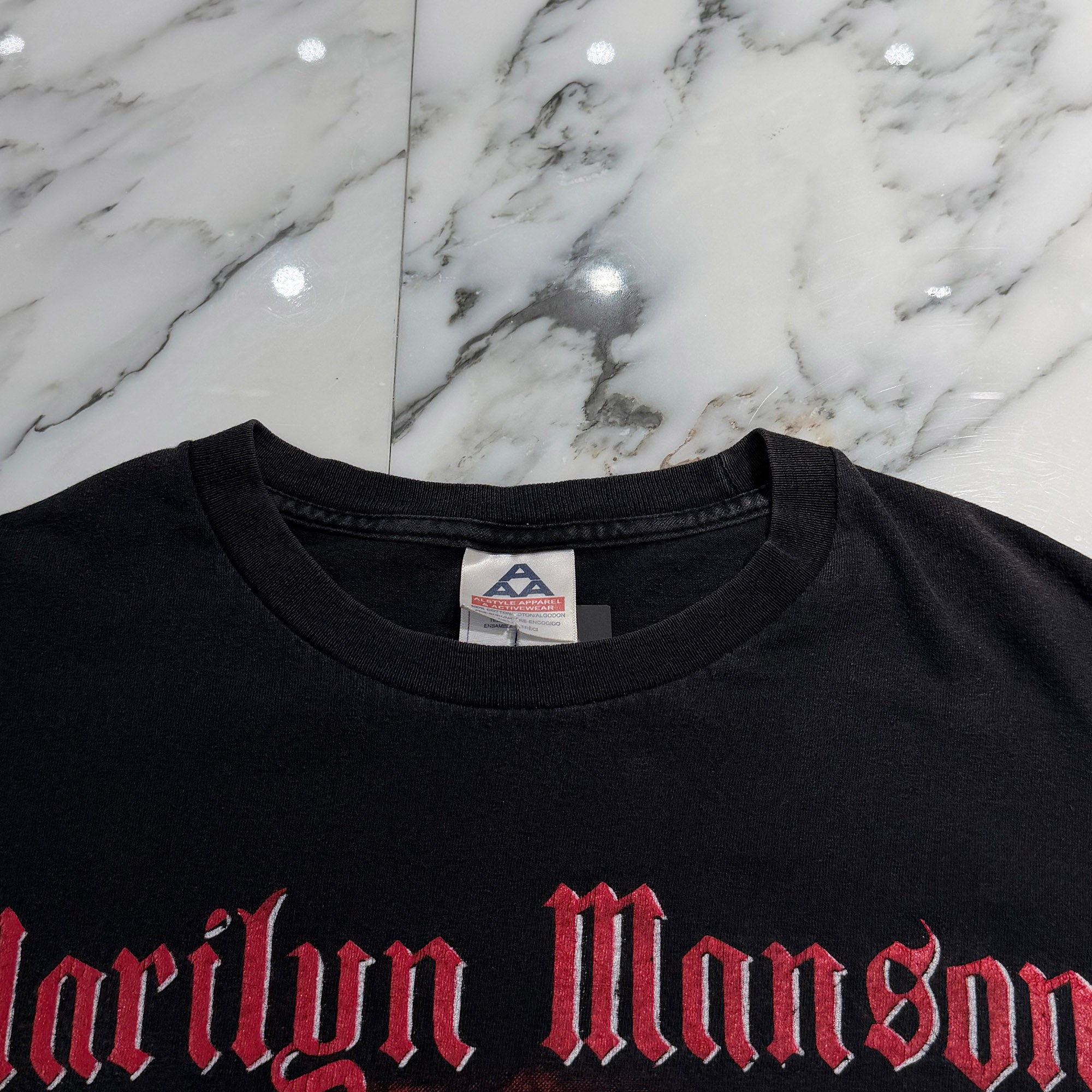 Vintage 00's Marilyn Manson "Holy Wood” ALSTYLE S/S Tee Size XL ヴィンテージ 00's マリリン・マンソン "ホーリー・ウッド" アルスタイル社製 Tシャツ サイズXL