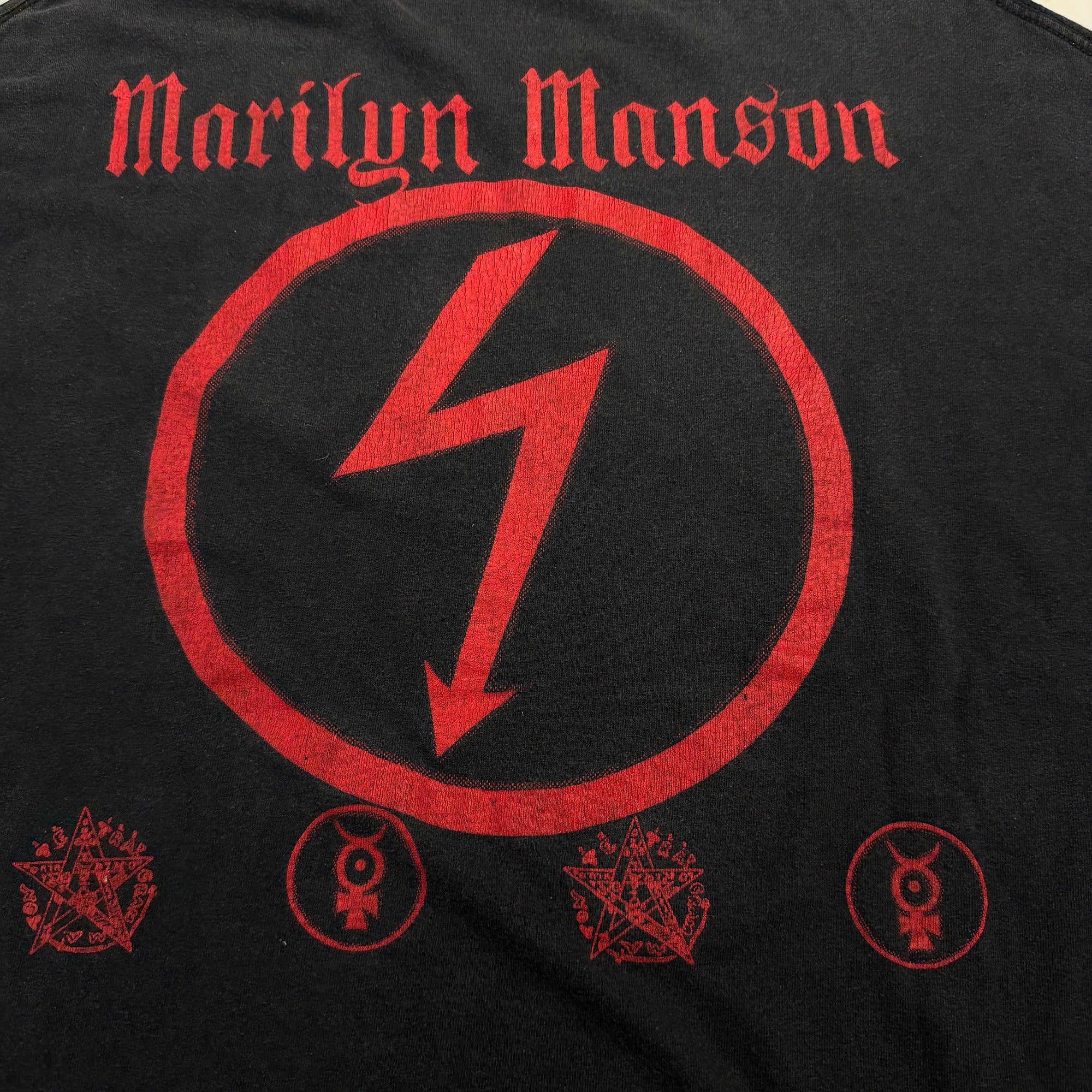 Vintage 00's Marilyn Manson "Holy Wood” ALSTYLE S/S Tee Size XL ヴィンテージ 00's マリリン・マンソン "ホーリー・ウッド" アルスタイル社製 Tシャツ サイズXL
