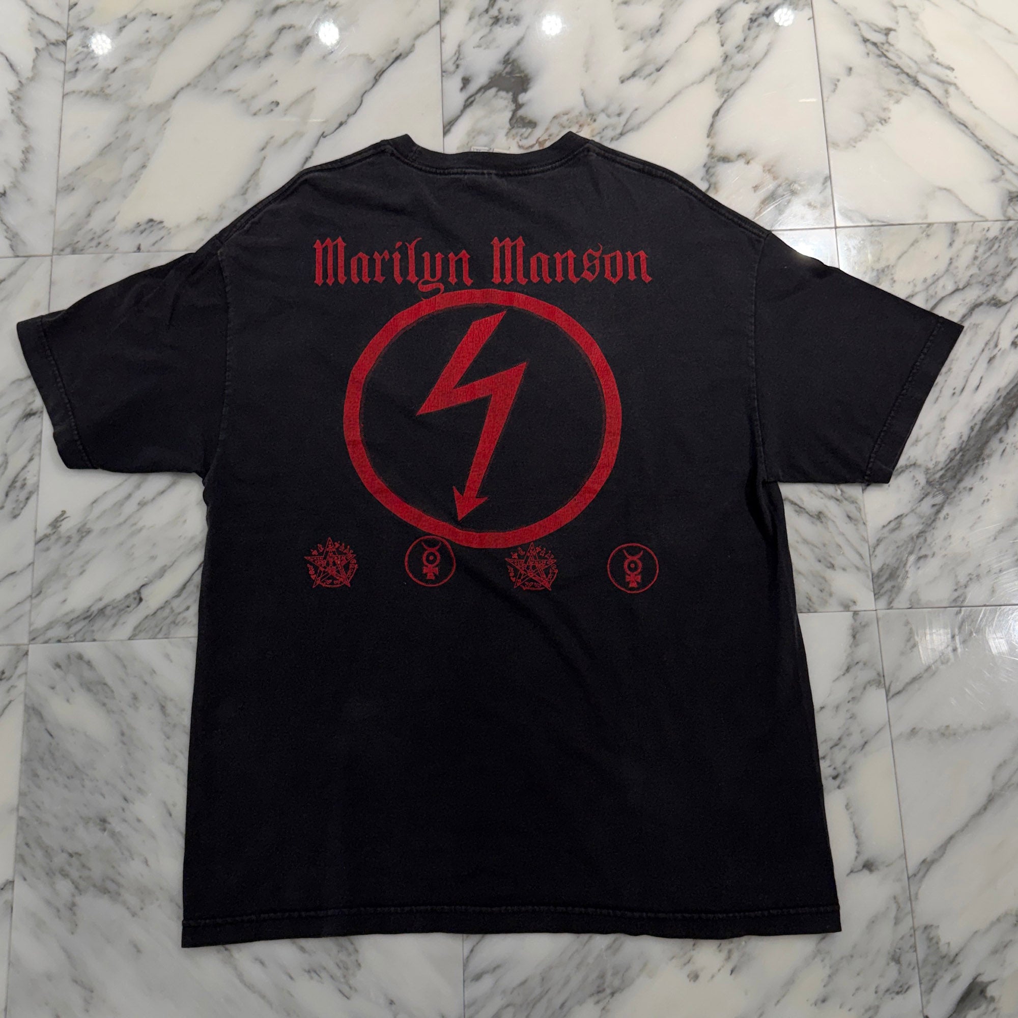 Vintage 00's Marilyn Manson "Holy Wood” ALSTYLE S/S Tee Size XL ヴィンテージ 00's マリリン・マンソン "ホーリー・ウッド" アルスタイル社製 Tシャツ サイズXL