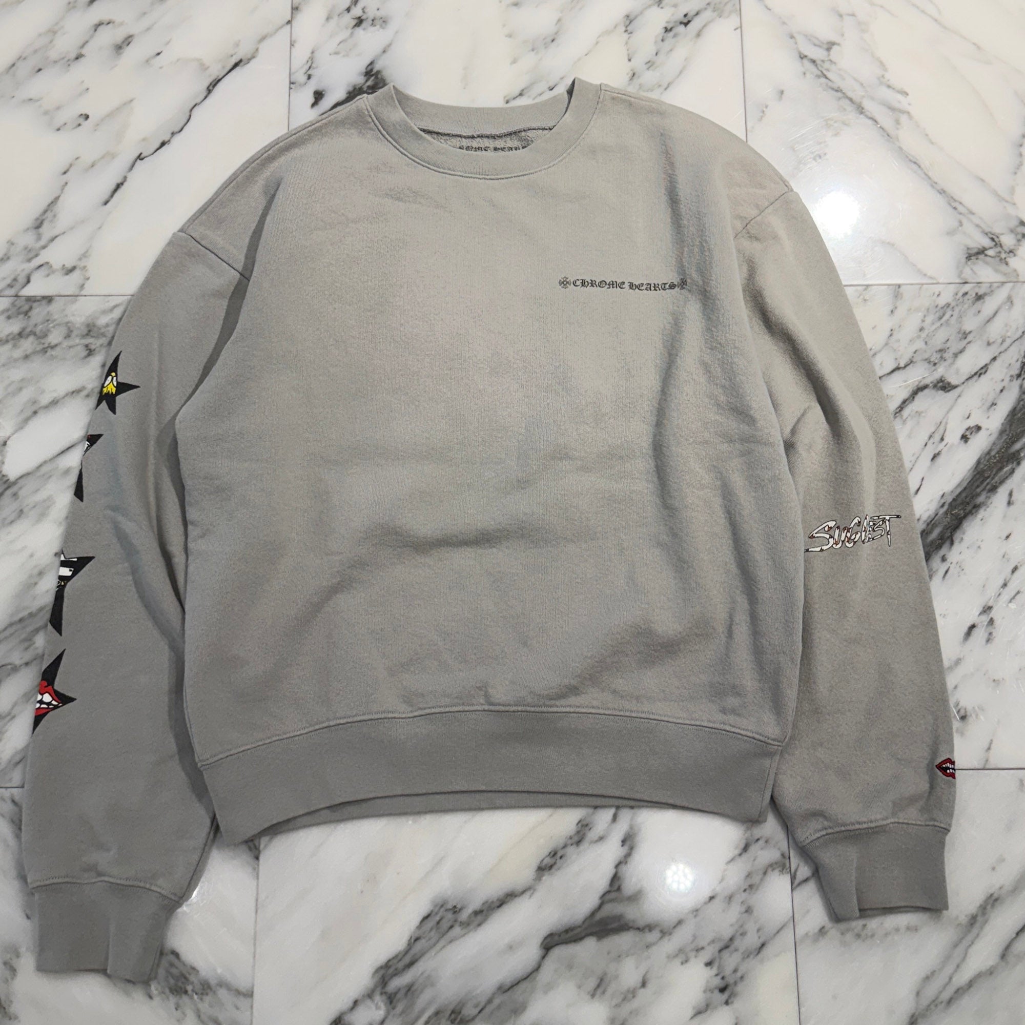 CHROME HEARTS × MATTY BOY SUGGEST Sweat Shirt Size S クロムハーツ × マッティボーイ SUGGEST スウェットシャツ サイズS