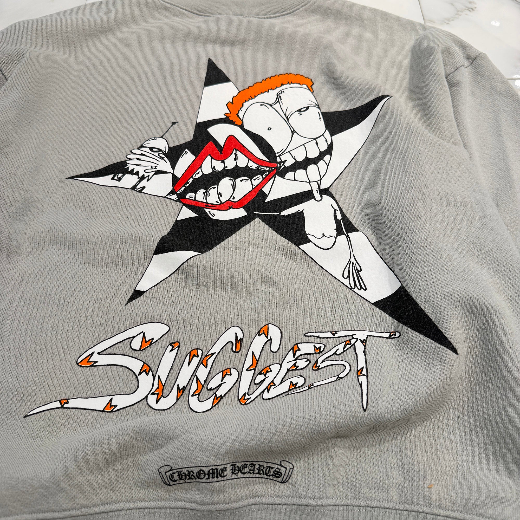 CHROME HEARTS × MATTY BOY SUGGEST Sweat Shirt Size S クロムハーツ × マッティボーイ SUGGEST スウェットシャツ サイズS