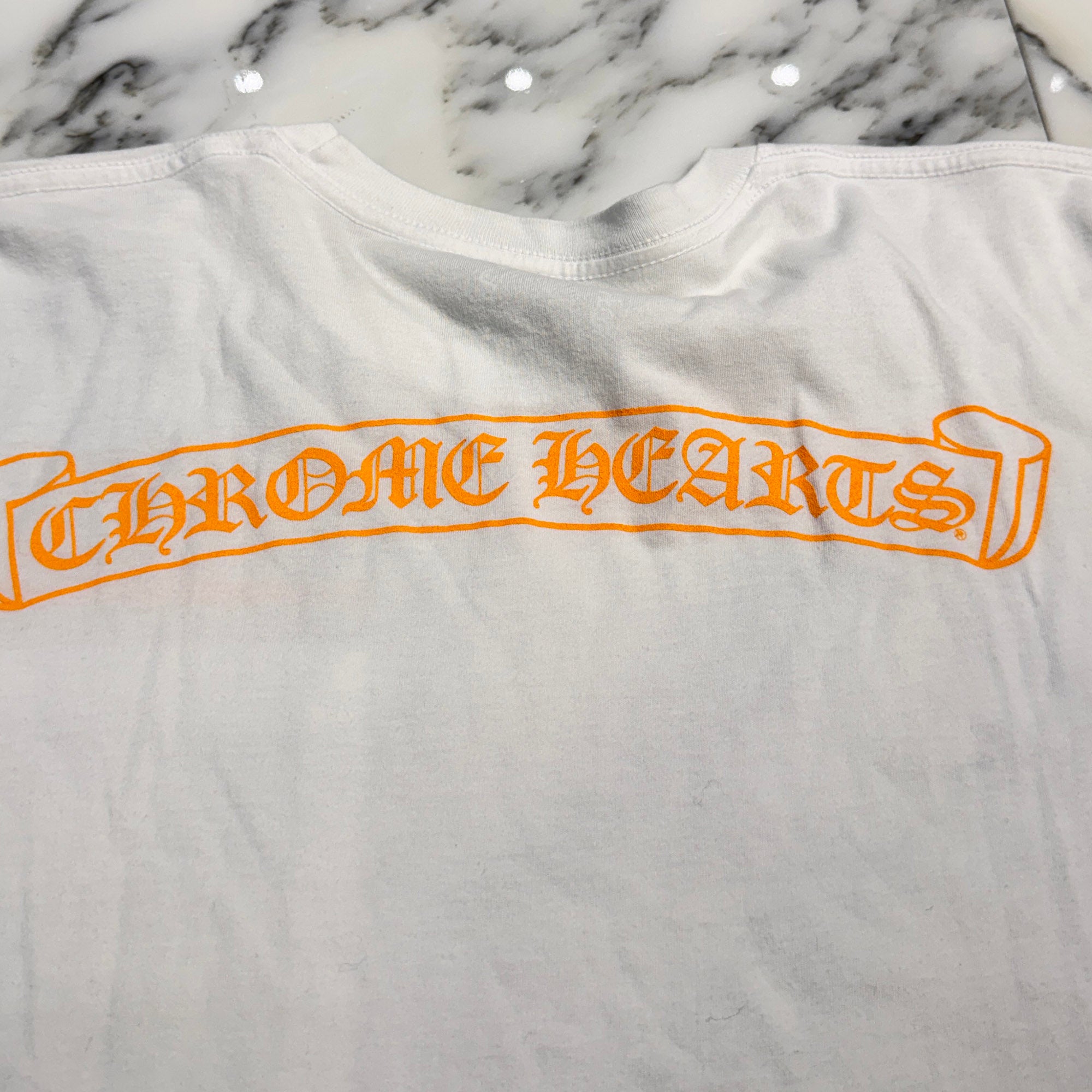 CHROME HEARTS Back Scroll Tee Size L クロムハーツ バックスクロール Tシャツ サイズL