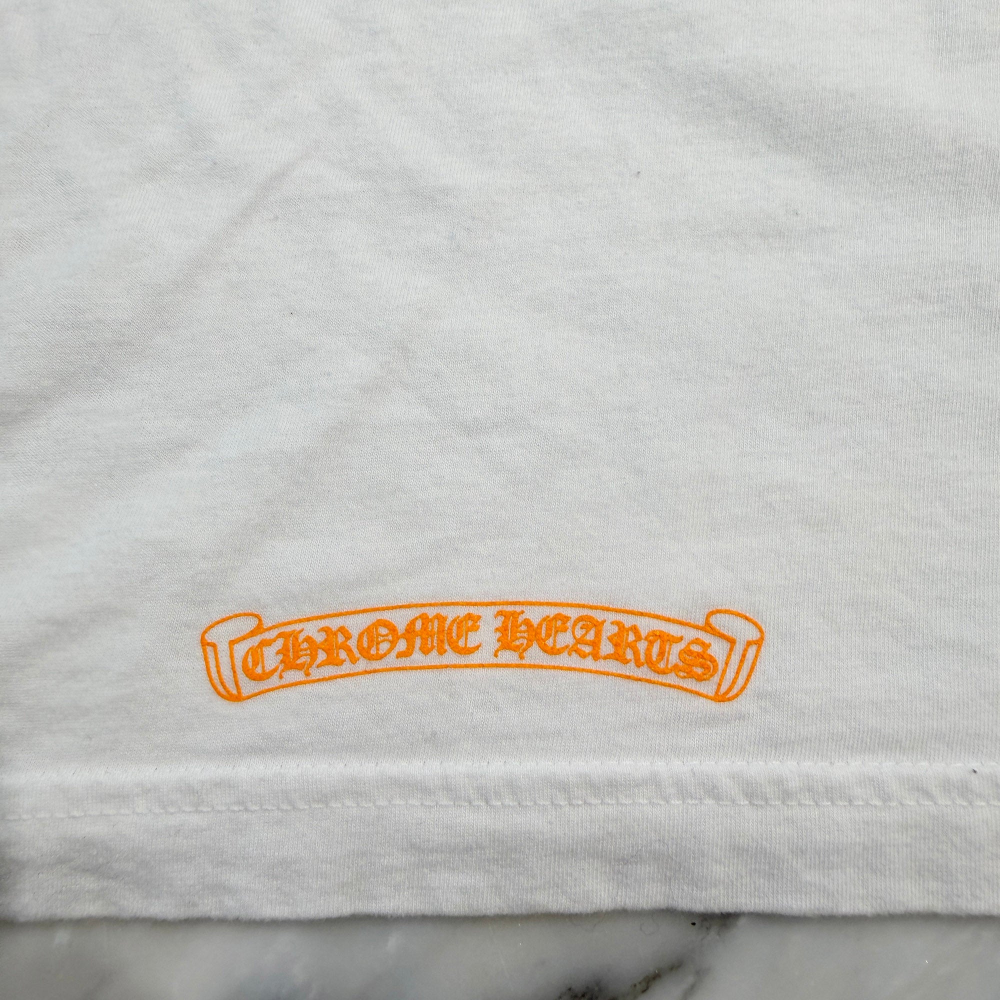 CHROME HEARTS Back Scroll Tee Size L クロムハーツ バックスクロール Tシャツ サイズL