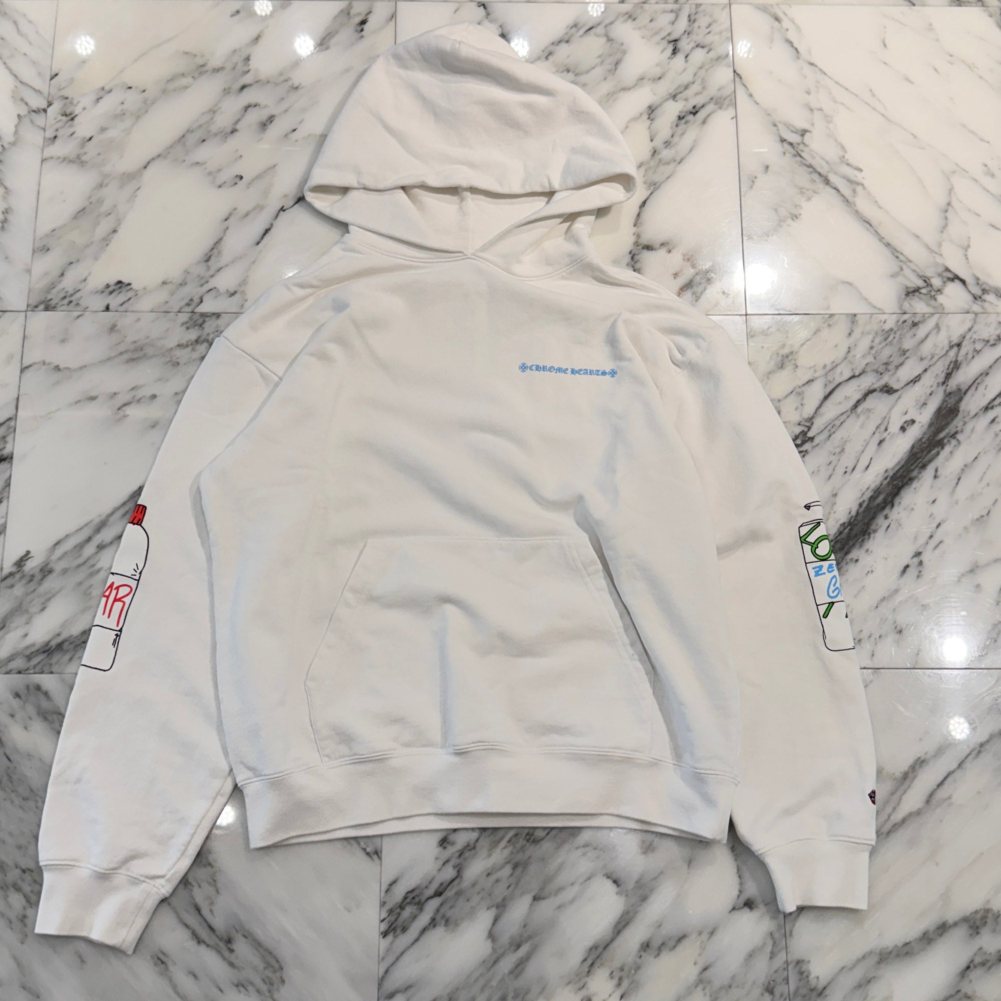 CHROME HEARTS × MATTY BOY RETRO CYCLE Pullover Hoodie Size XL クロムハーツ × マッティボーイ レトロサイクル プルオーバーフーディ サイズXL