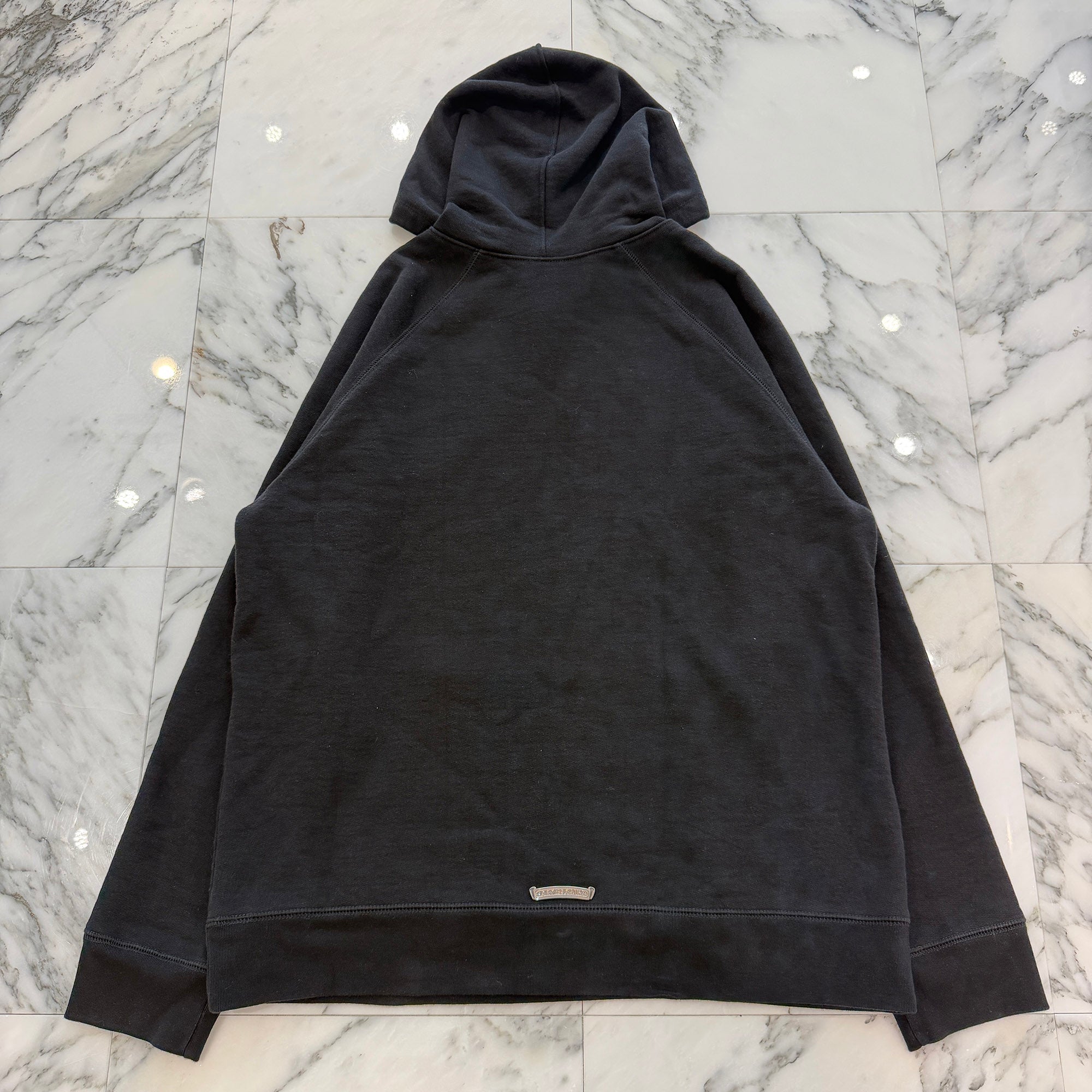 CHROME HEARTS King Taco Cemetery Cross Embroidery Pullover Hoodie Size XL クロムハーツ キングタコ セメタリークロス 刺繍 プルオーバーフーディ サイズXL