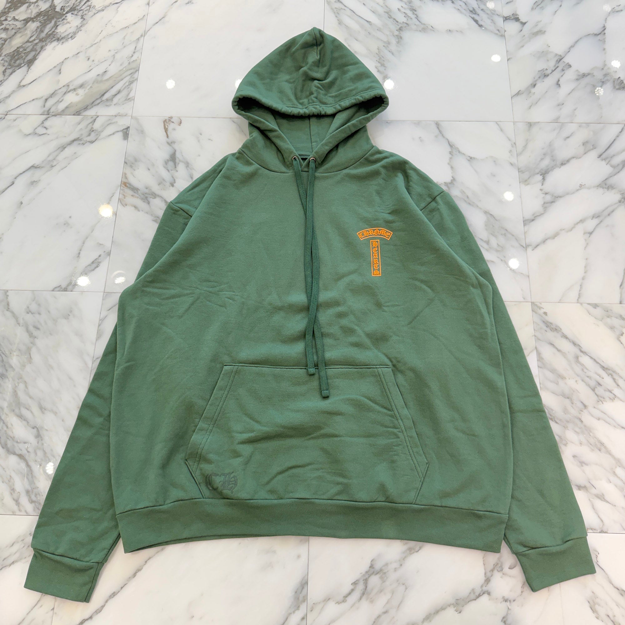 CHROME HEARTS 2025SS Online Limited Back Arch Logo USA Pullover Hoodie Size XL クロムハーツ オンライン限定 バック アーチロゴUSA プルオーバーフーディ サイズXL