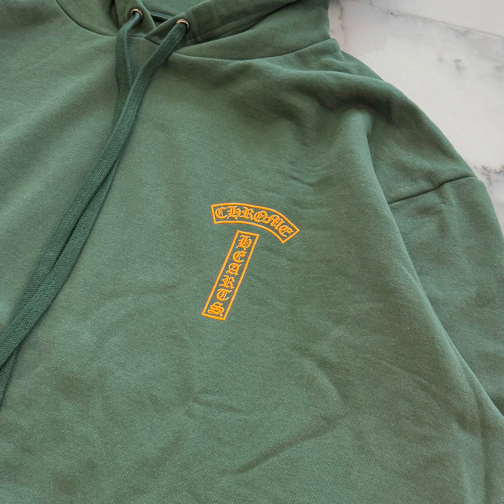 CHROME HEARTS 2025SS Online Limited Back Arch Logo USA Pullover Hoodie Size XL クロムハーツ オンライン限定 バック アーチロゴUSA プルオーバーフーディ サイズXL