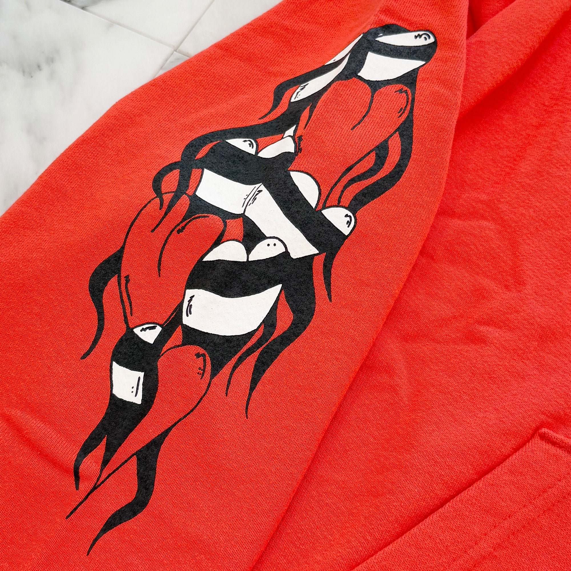 CHROME HEARTS × MATTY BOY 2023SS Sadistic Lipstick Pullover Hoodie Size XL クロムハーツ × マッティボーイ サディスティック リップスティック プルオーバー サイズXL