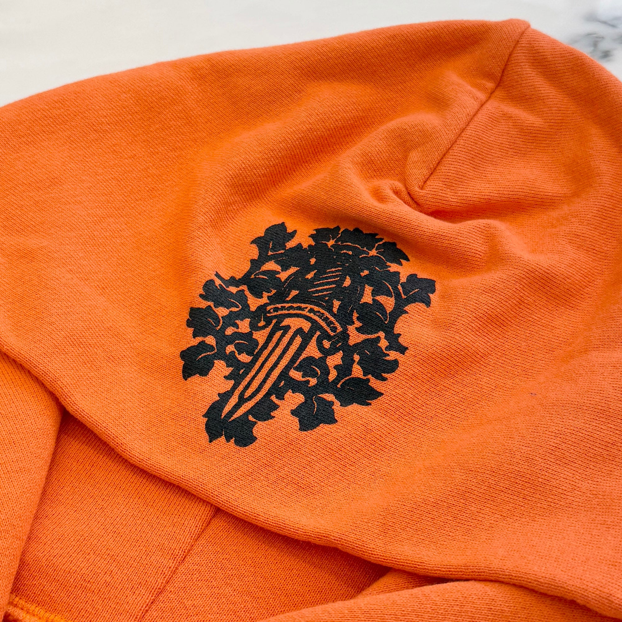 CHROME HEARTS USA Limited Vine Dagger Print Pullover Hoodie Size L クロムハーツ USA限定 ヴァインダガー プリント プルオーバーフーディー サイズL