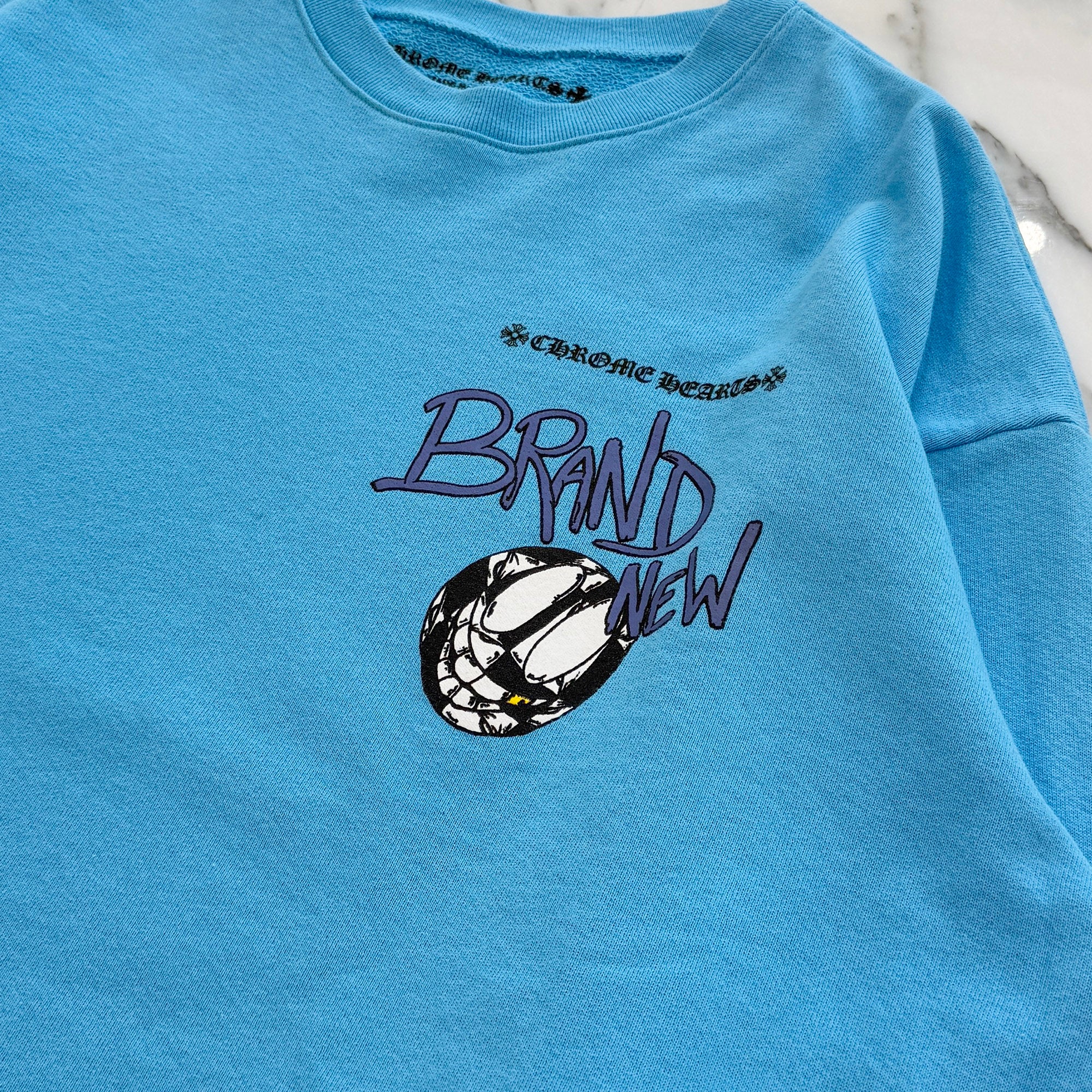 CHROME HEARTS × MATTY BOY 2024SS  BRAIN NEW Sweat Shirt Size XXL クロムハーツ × マッティボーイ ブレインニュー スウェットシャツ サイズXXL