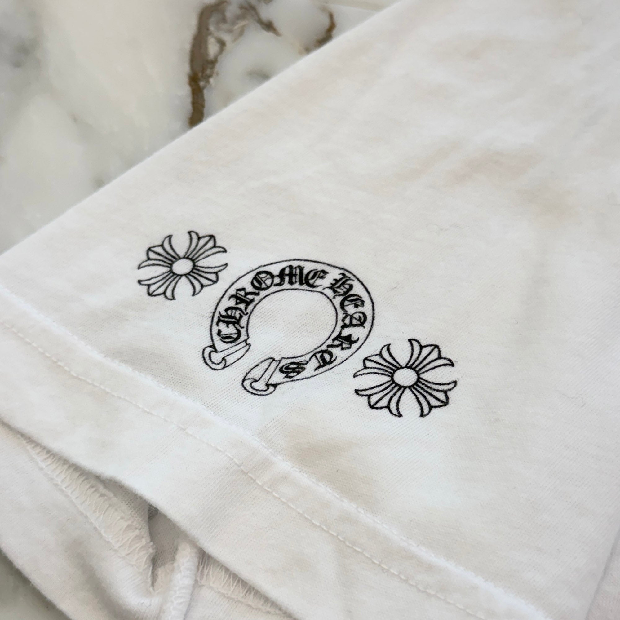 CHROME HEARTS Back Grad Circle Logo Tee Size S クロムハーツ バックグラデーション サークルロゴ Tシャツ サイズS