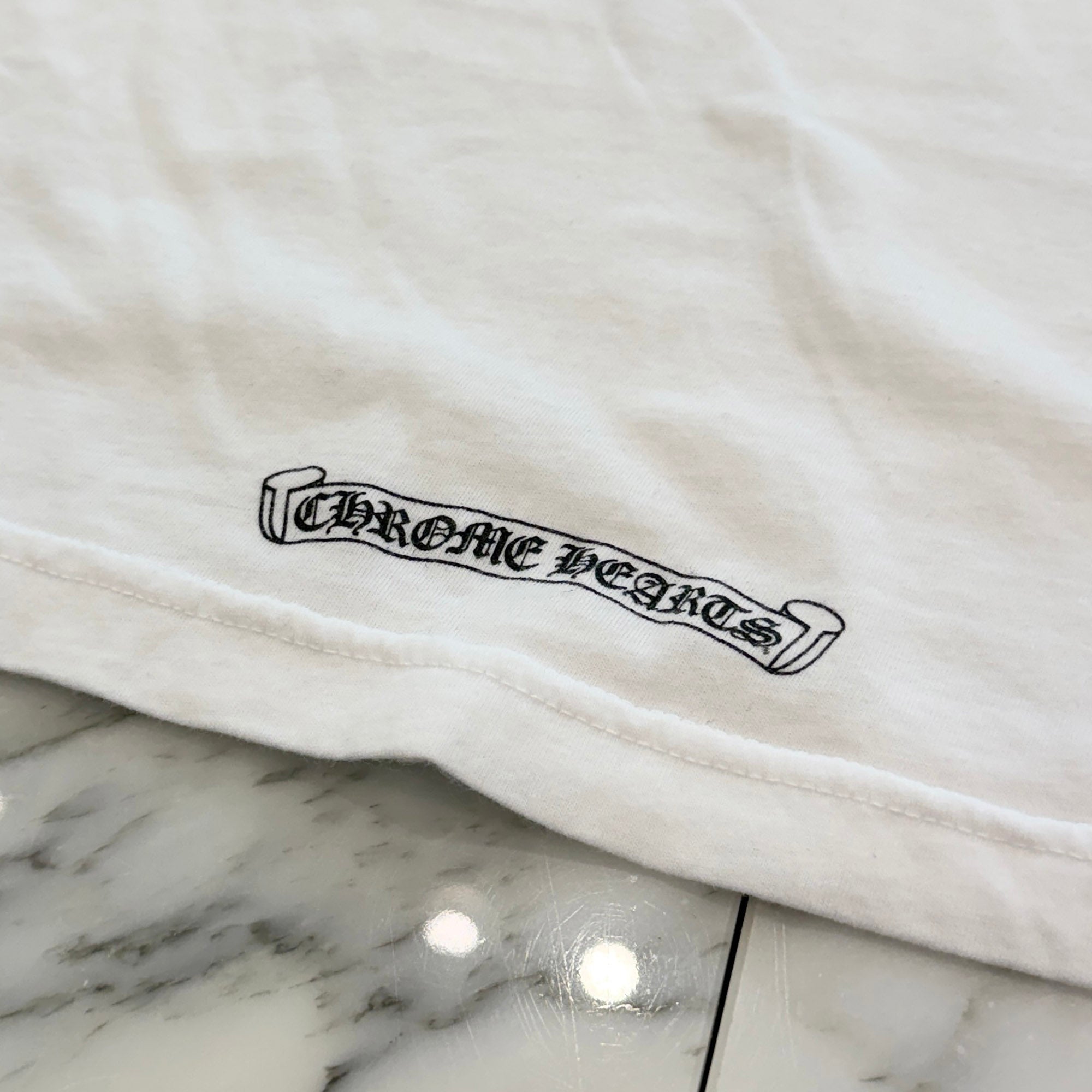 CHROME HEARTS Back Grad Circle Logo Tee Size S クロムハーツ バックグラデーション サークルロゴ Tシャツ サイズS