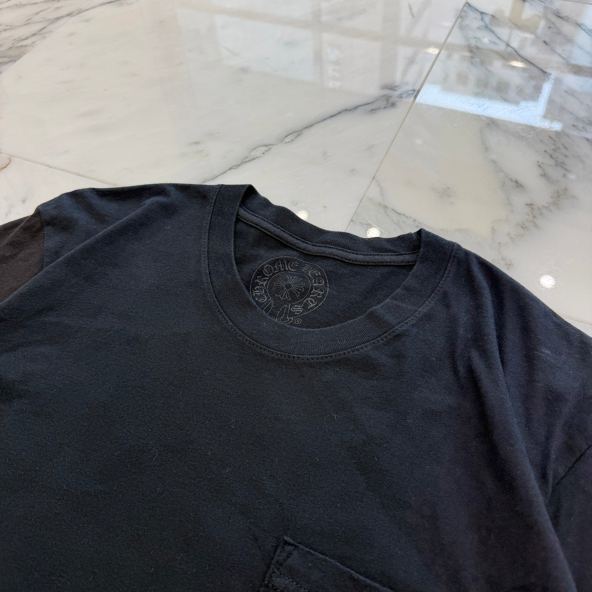 CHROME HEARTS × The Rolling Stones Lip＆Tongue Horseshoe Tee Size L クロムハーツ × ザローリングストーンズ リップアンドタン ホースシュー Tシャツ サイズL