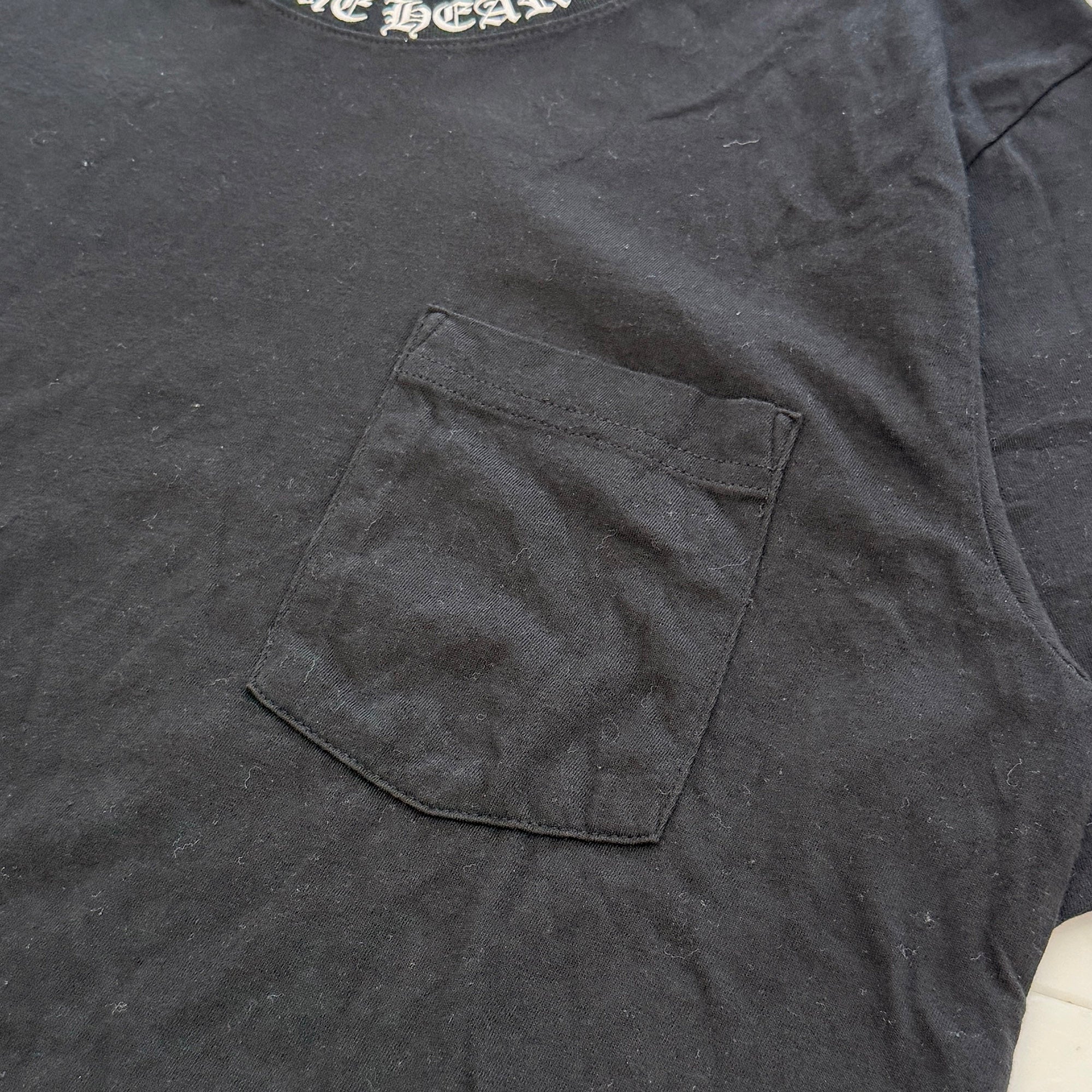 CHROME HEARTS Neck Logo Tee Size M クロムハーツ ネックロゴ Tシャツ サイズM