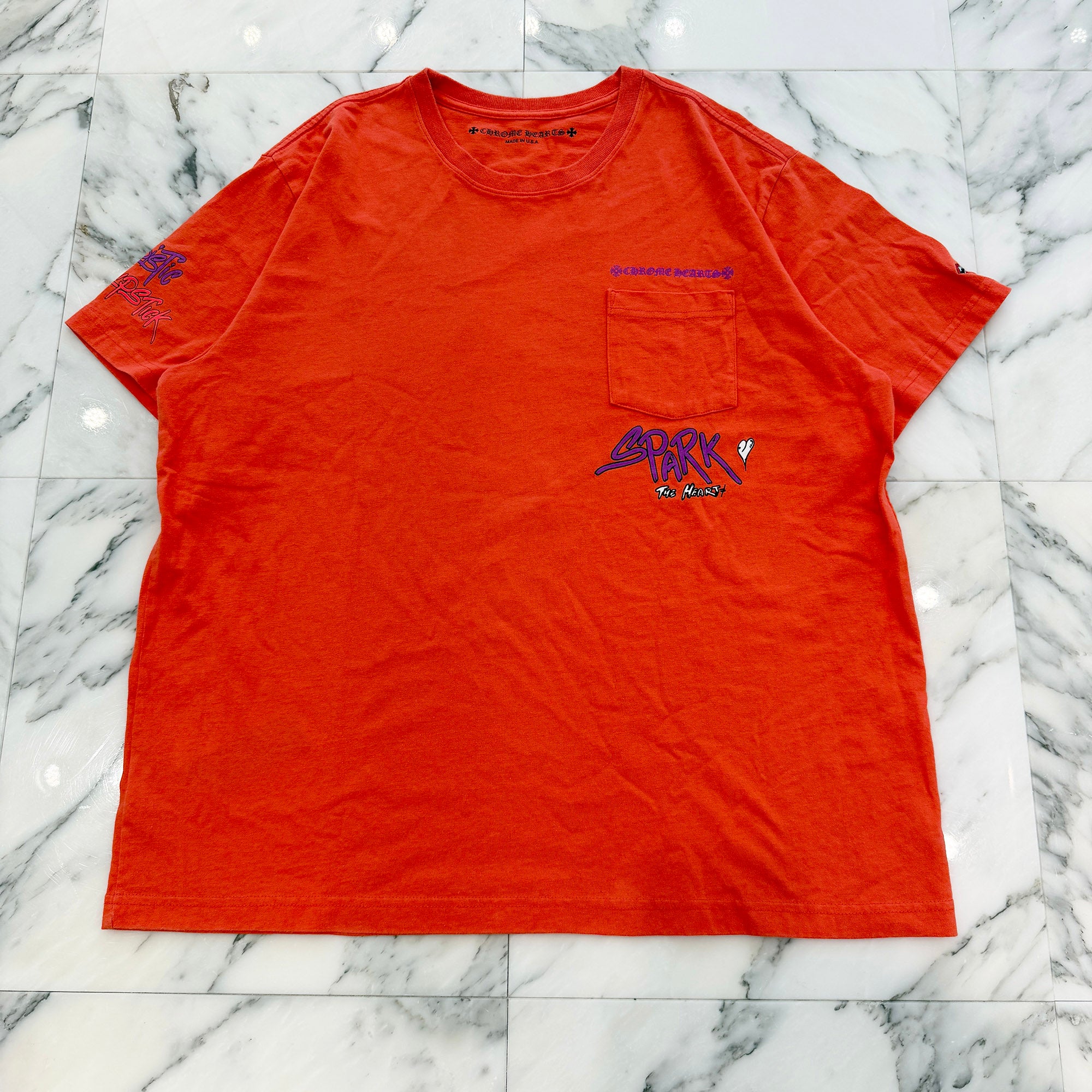 CHROME HEARTS × MATTY BOY 2023SS Sadistic Lipstick Tee Size XXL クロムハーツ ×マッティボーイ クロムハーツ × マッティボーイ サディスティック リップスティック Tシャツ サイズXXL