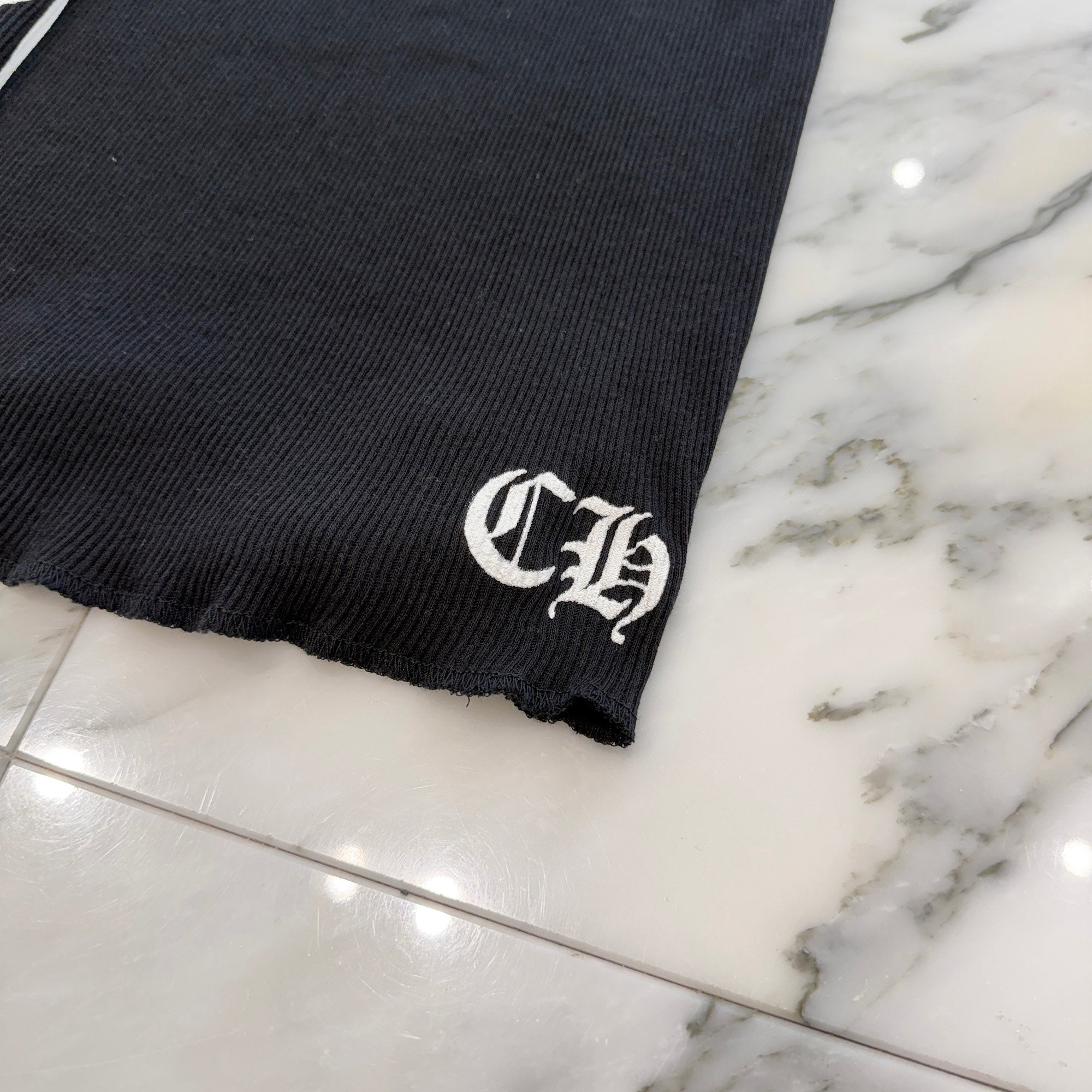 CHROME HEARTS BS Flare Side T Bar Logo Tank Top Size M クロムハーツ BSフレア サイドTバーロゴ プリント タンクトップ サイズM