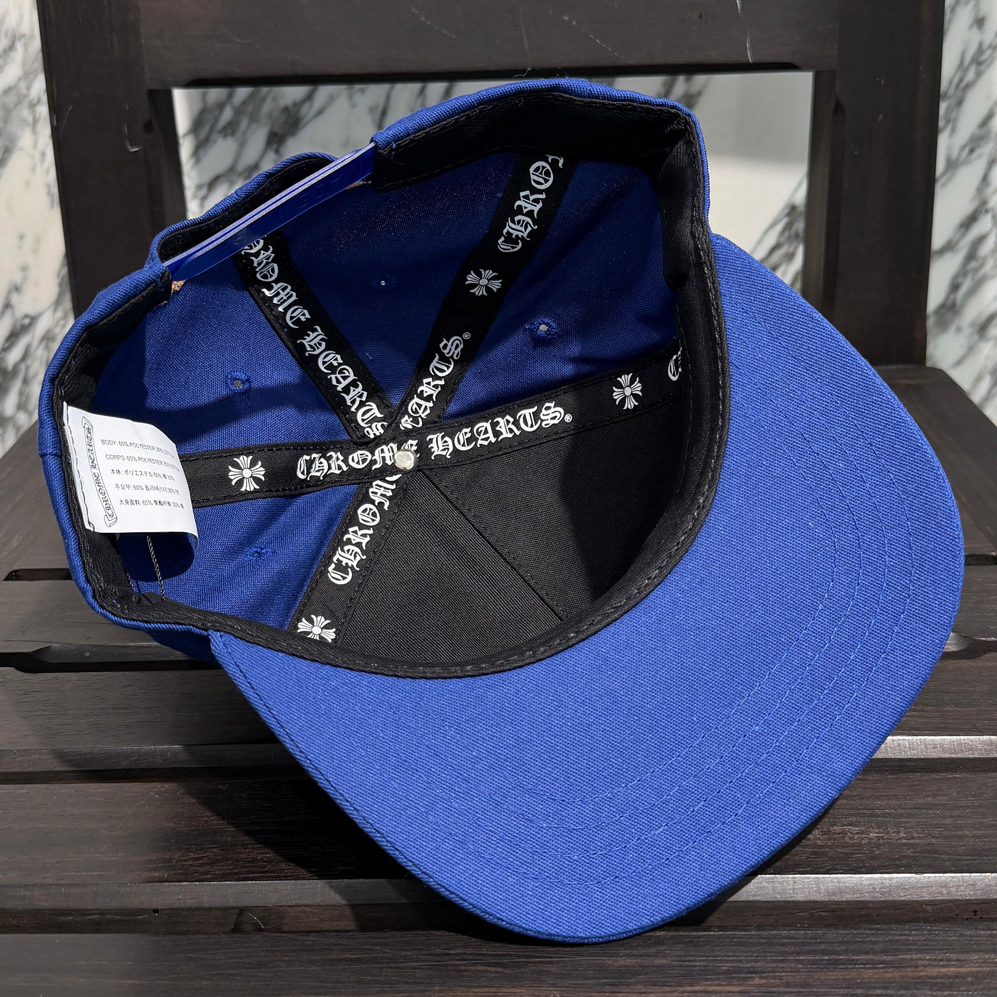 CHROME HEARTS CH Logo Embroidery Trucker Cap Size ONE SIZE (53-60) クロムハーツ CHロゴ刺繍 トラッカーキャップ サイズONE SIZE (53-60)