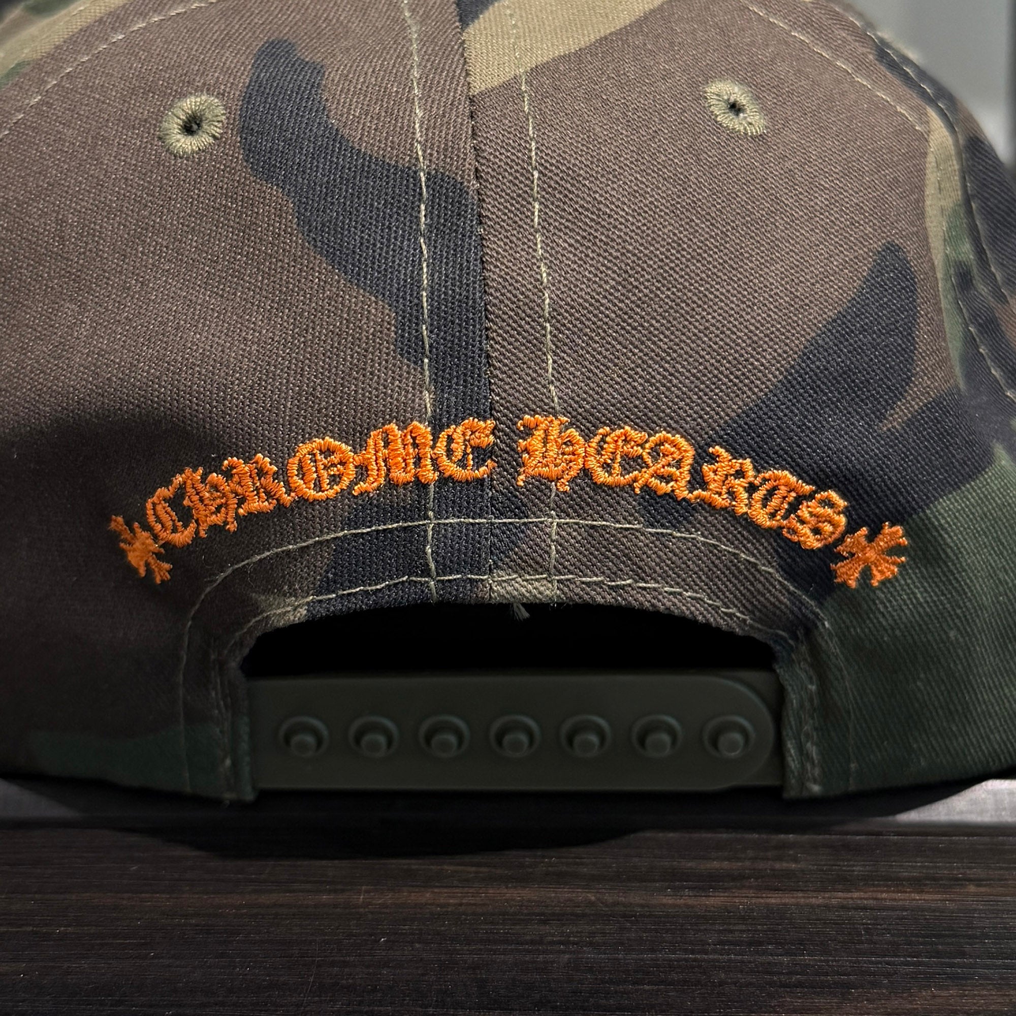 CHROME HEARTS CH Logo Embroidery Camo Baseball Cap Size ONE SIZE (53-60) クロムハーツ CHロゴ刺繍 カモフラージュ ベースボールキャップ サイズ ONE SIZE (53-60)