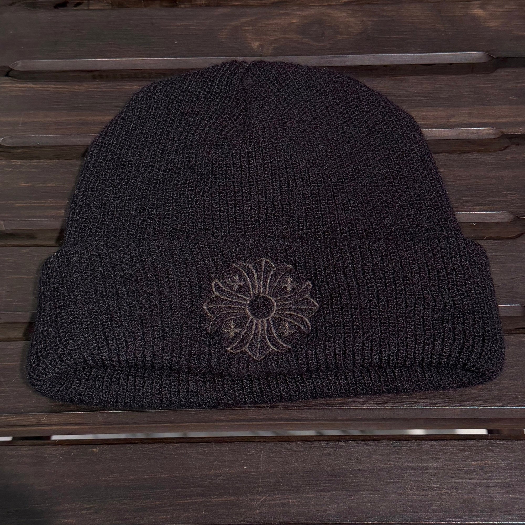 CHROME HEARTS CH Plus WOOL WATCH CAP Size ONE SIZE (23cm) クロムハーツ CHプラス ウール ウォッチキャップ ビーニー サイズONE SIZE (23cm)