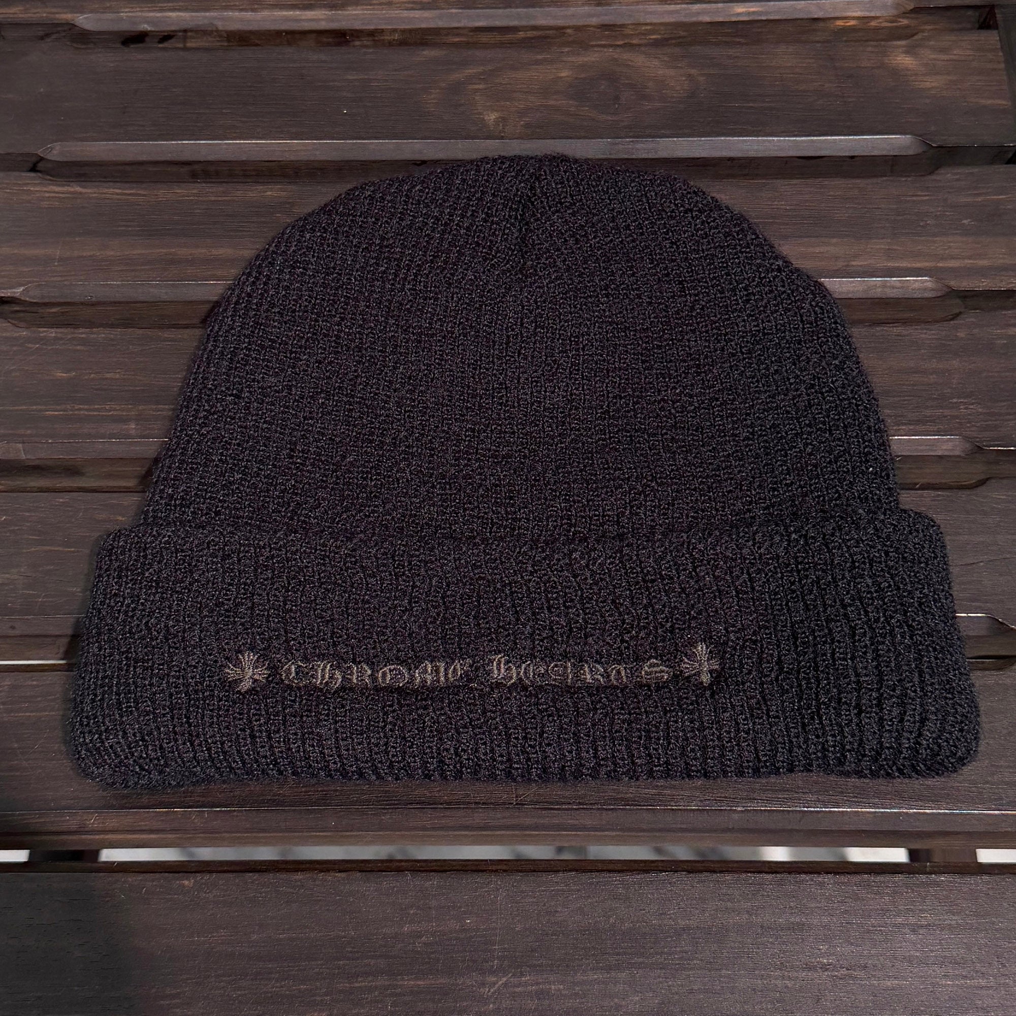 CHROME HEARTS CH Plus WOOL WATCH CAP Size ONE SIZE (23cm) クロムハーツ CHプラス ウール ウォッチキャップ ビーニー サイズONE SIZE (23cm)