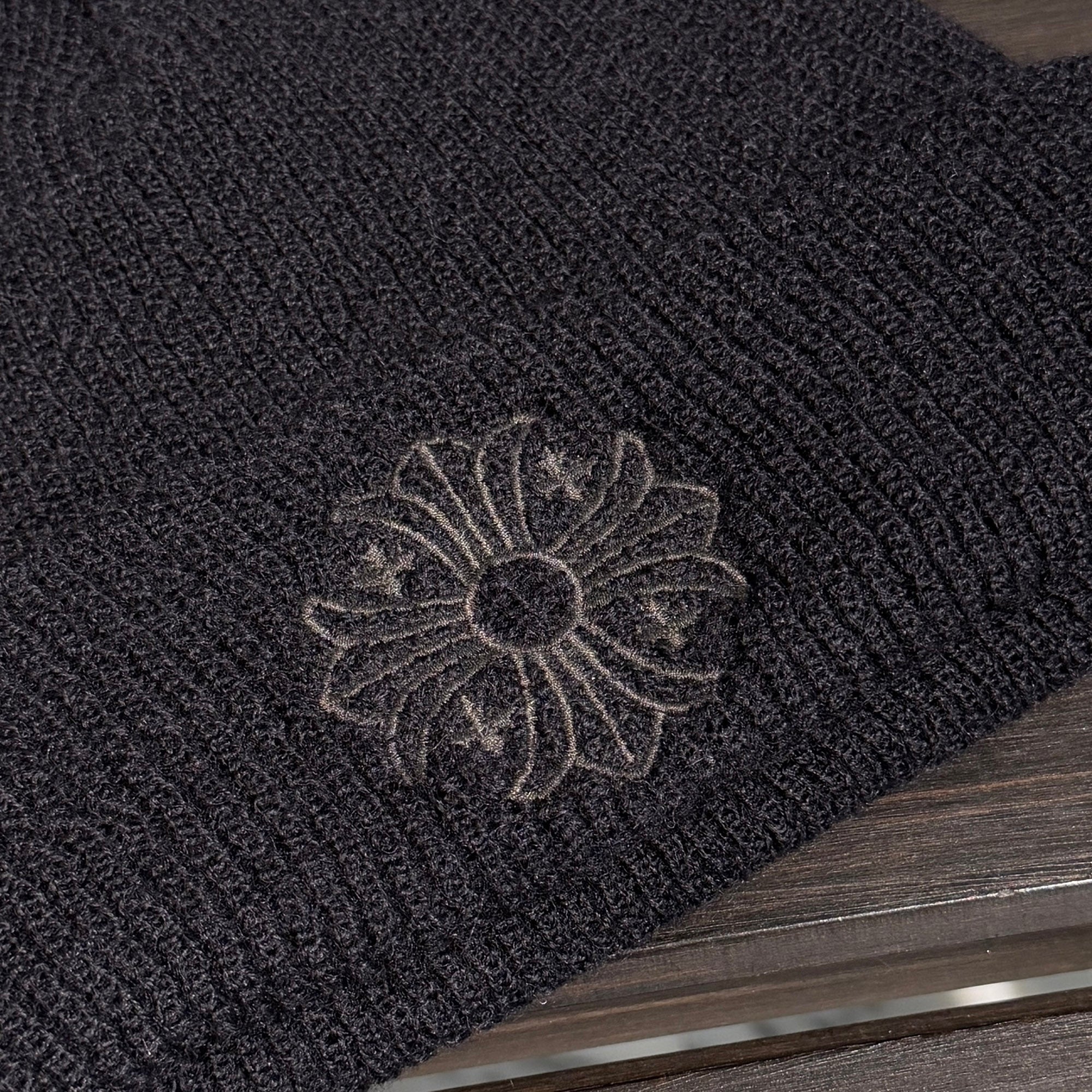 CHROME HEARTS CH Plus WOOL WATCH CAP Size ONE SIZE (23cm) クロムハーツ CHプラス ウール ウォッチキャップ ビーニー サイズONE SIZE (23cm)