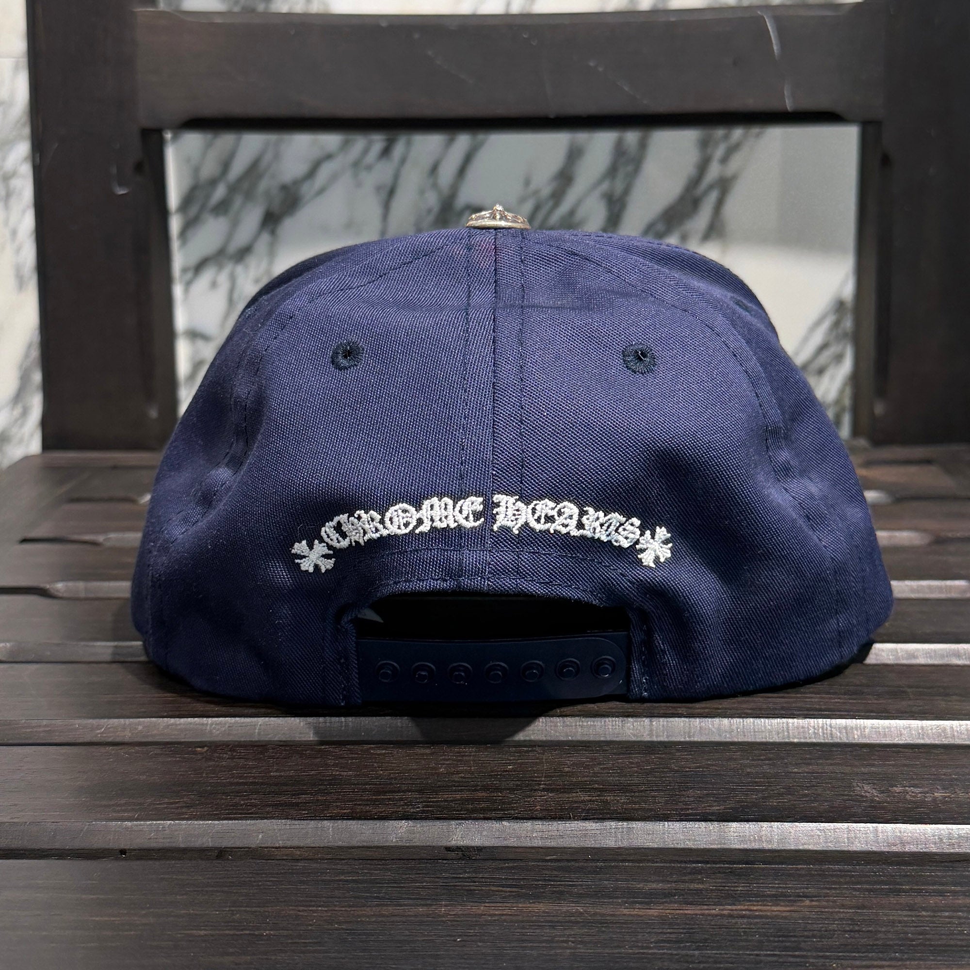 CHROME HEARTS CH Logo Embroidery Trucker Cap Size ONE SIZE (53-60) クロムハーツ CHロゴ刺繍 トラッカーキャップ サイズONE SIZE (53-60)