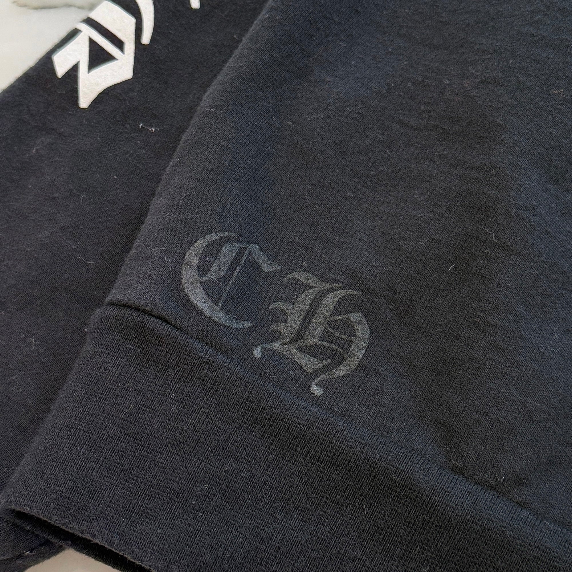 CHROME HEARTS Neck Logo Crewneck Sweatshirt Size M クロムハーツ ネックロゴクルーネックスウェットシャツ サイズM
