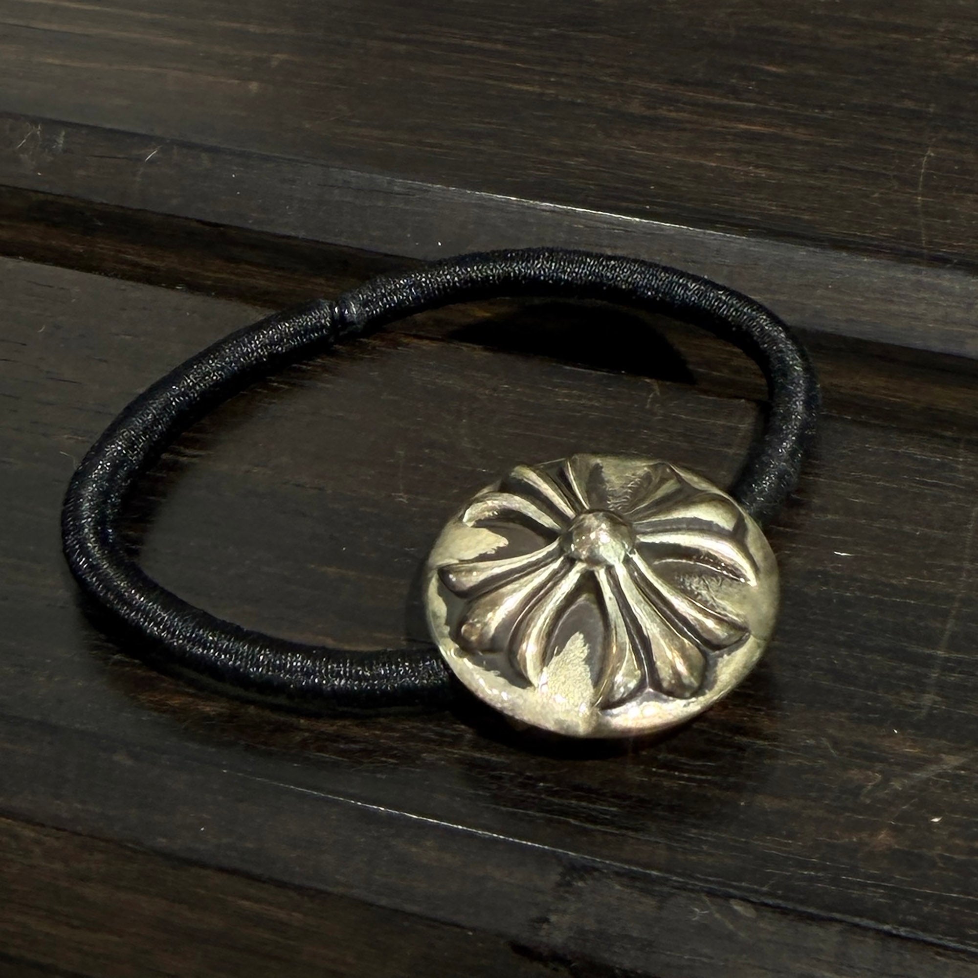 CHROME HEARTS CROSS BALL HAIR BAND クロムハーツ クロスボール ヘアバンド