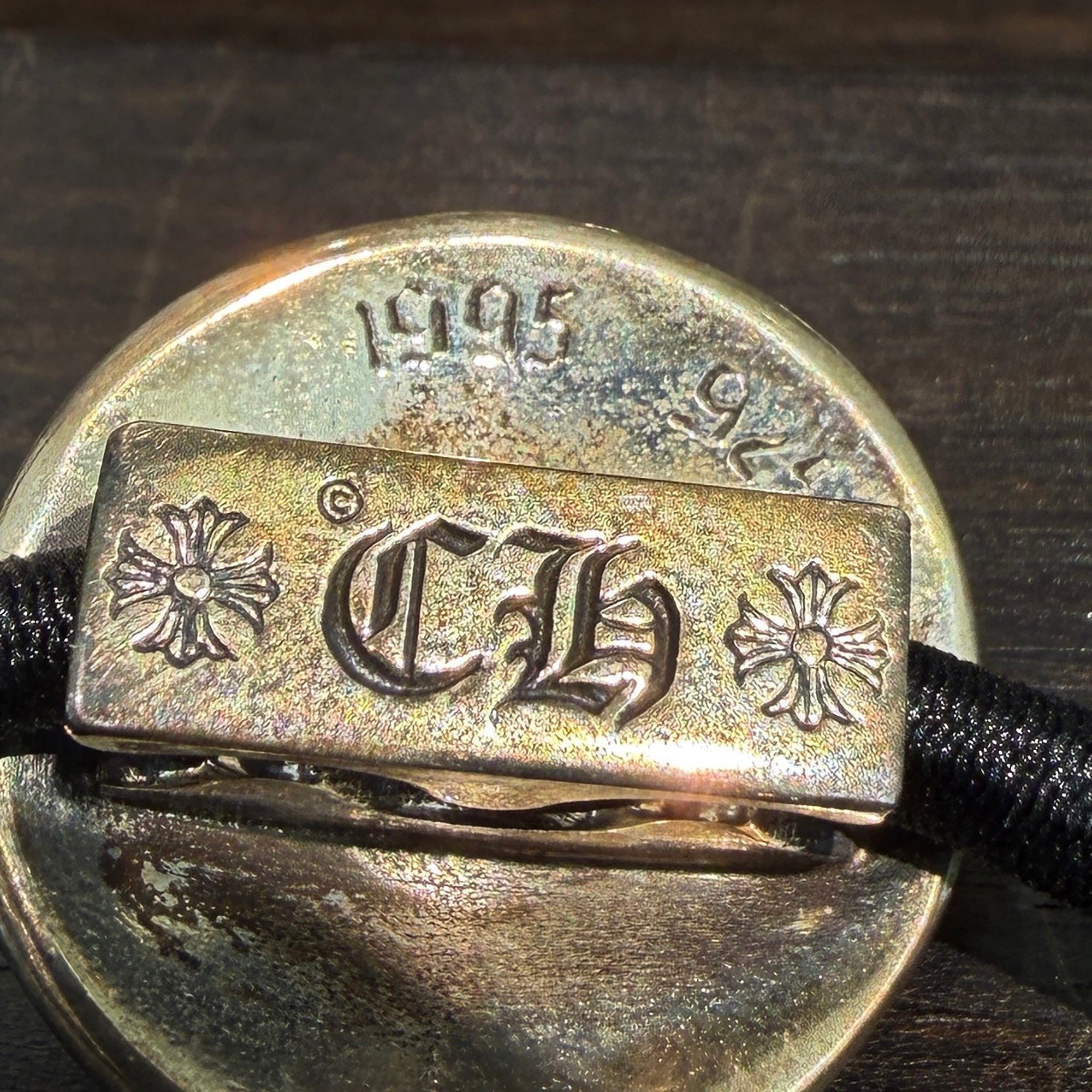 CHROME HEARTS CROSS BALL HAIR BAND クロムハーツ クロスボール ヘアバンド