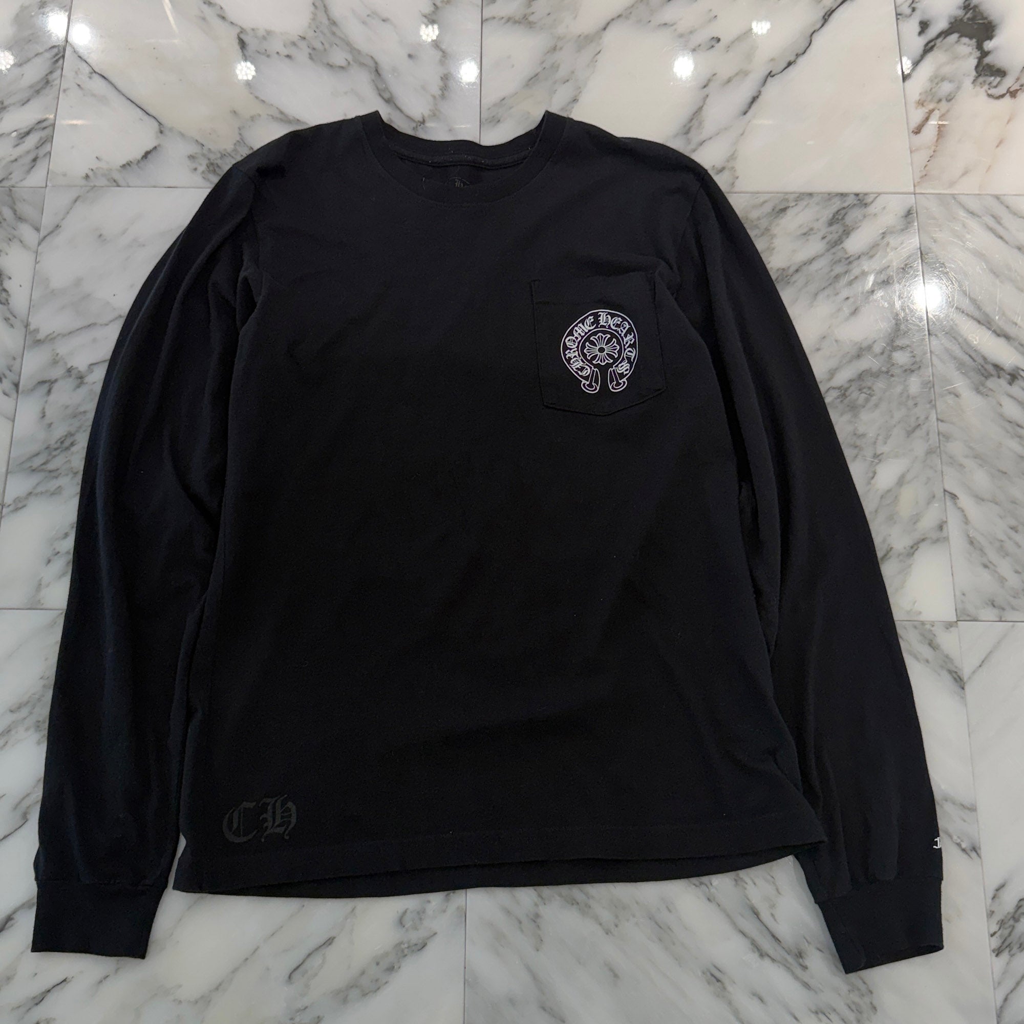 CHROME HEARTS TAIPEI Limited Horseshoe Long Sleeve Tee Size M クロムハーツ 台北限定 ホースシューロングスリーブTシャツ サイズM