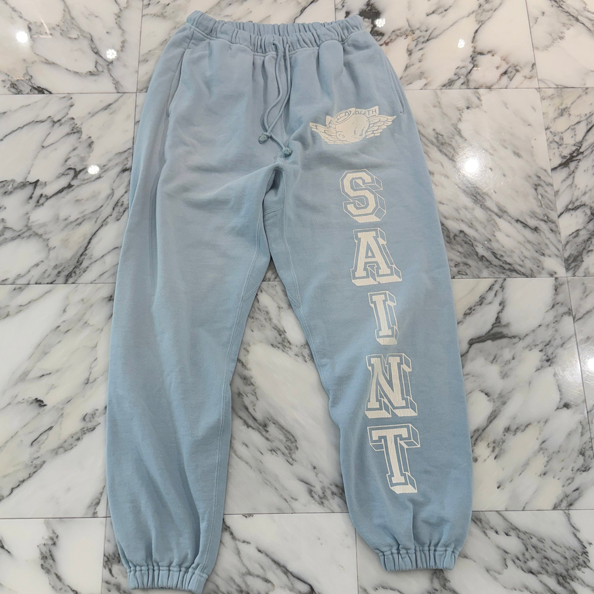 SAINT Mxxxxxx 2026SS Baby Michael Sweat Pants SM-MK8-0000-064 Size L セントマイケル ベイビーマイケル スウェットパンツ サイズL