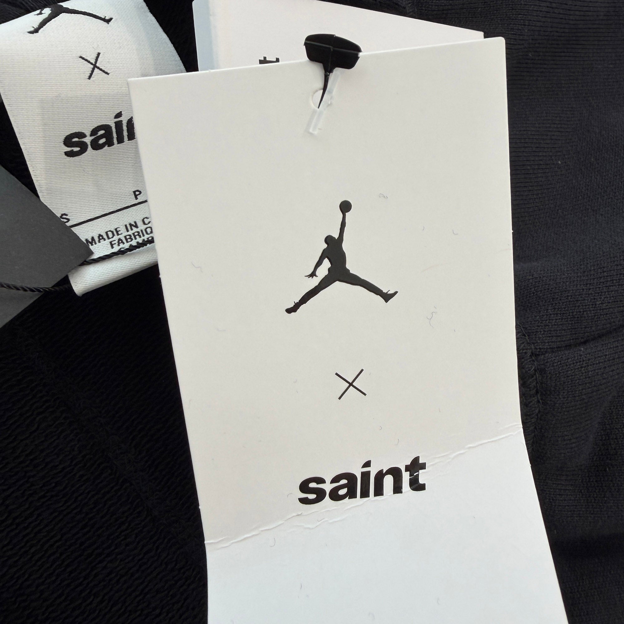 SAINT Mxxxxxx × JORDAN BRAND 2026SS Fleece Sweat Pants SM-MK8-0000-J04 Size S セントマイケル×ジョーダン ブランド フリース スウェット パンツ サイズS