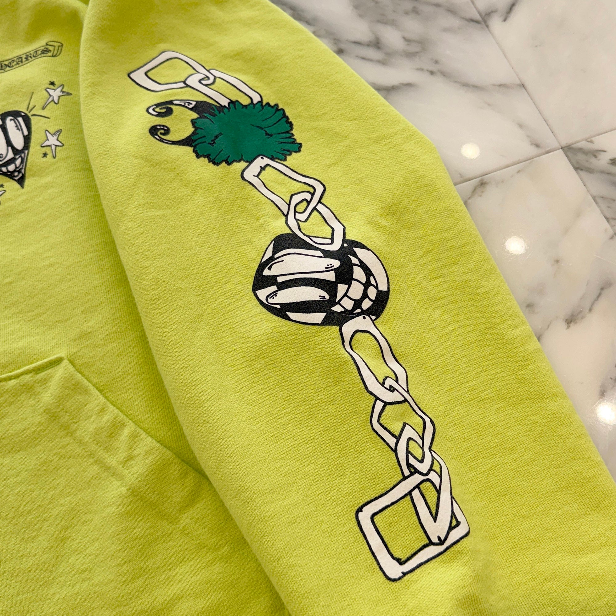 CHROME HEARTS × MATTY BOY 2022AW PPO LINK Pullover Hoodie Size L クロムハーツ × マッティボーイ プロリンク プルオーバーフーディー サイズL