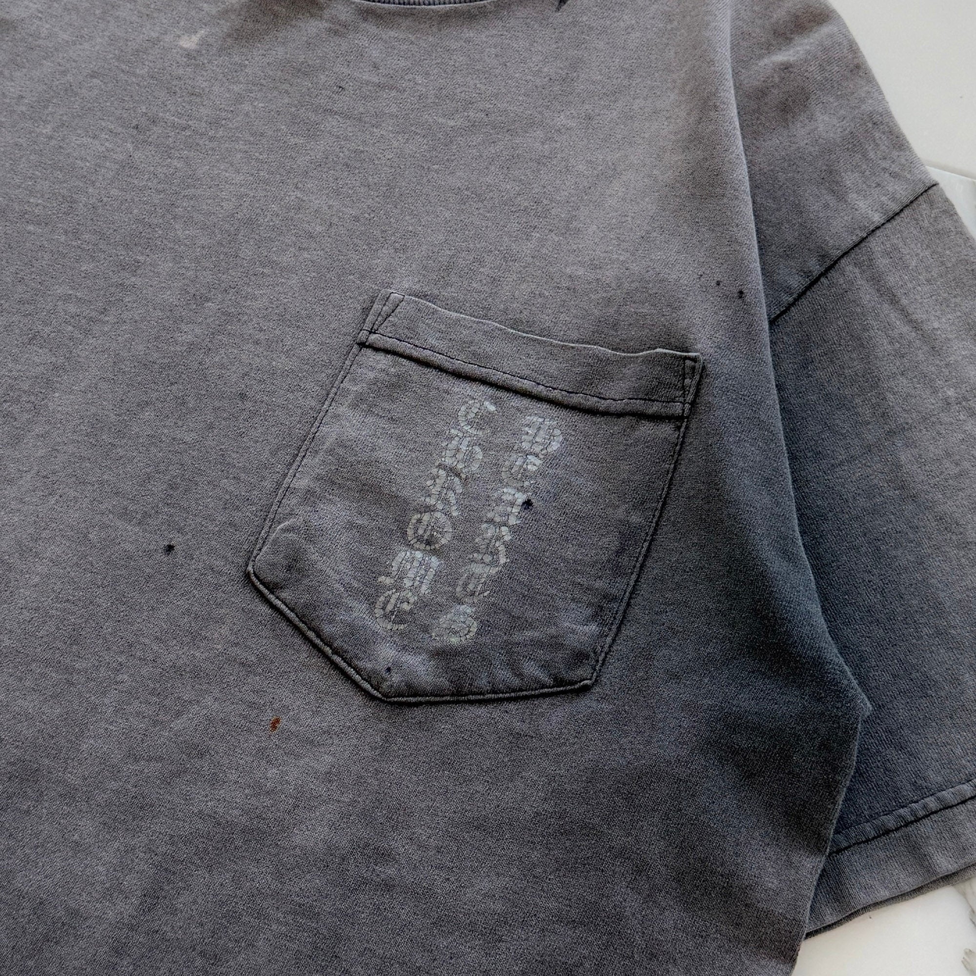 CHROME HEARTS Vertical Logo Back Scroll Tee Size M クロムハーツ ヴァーティカルロゴ バック スクロールTシャツ サイズM
